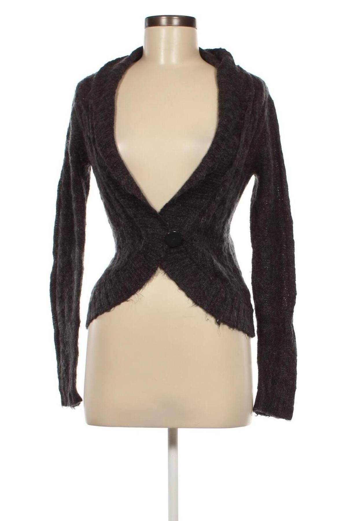 Cardigan de damă H&M Divided, Mărime XS, Culoare Negru, Preț 30,99 Lei