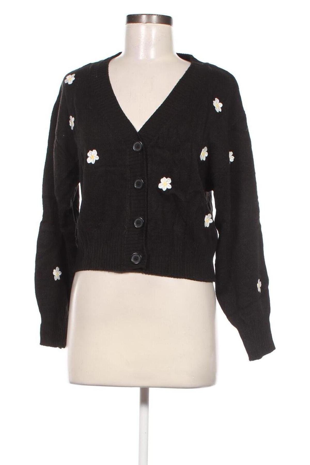 Cardigan de damă H&M Divided, Mărime XS, Culoare Negru, Preț 31,48 Lei