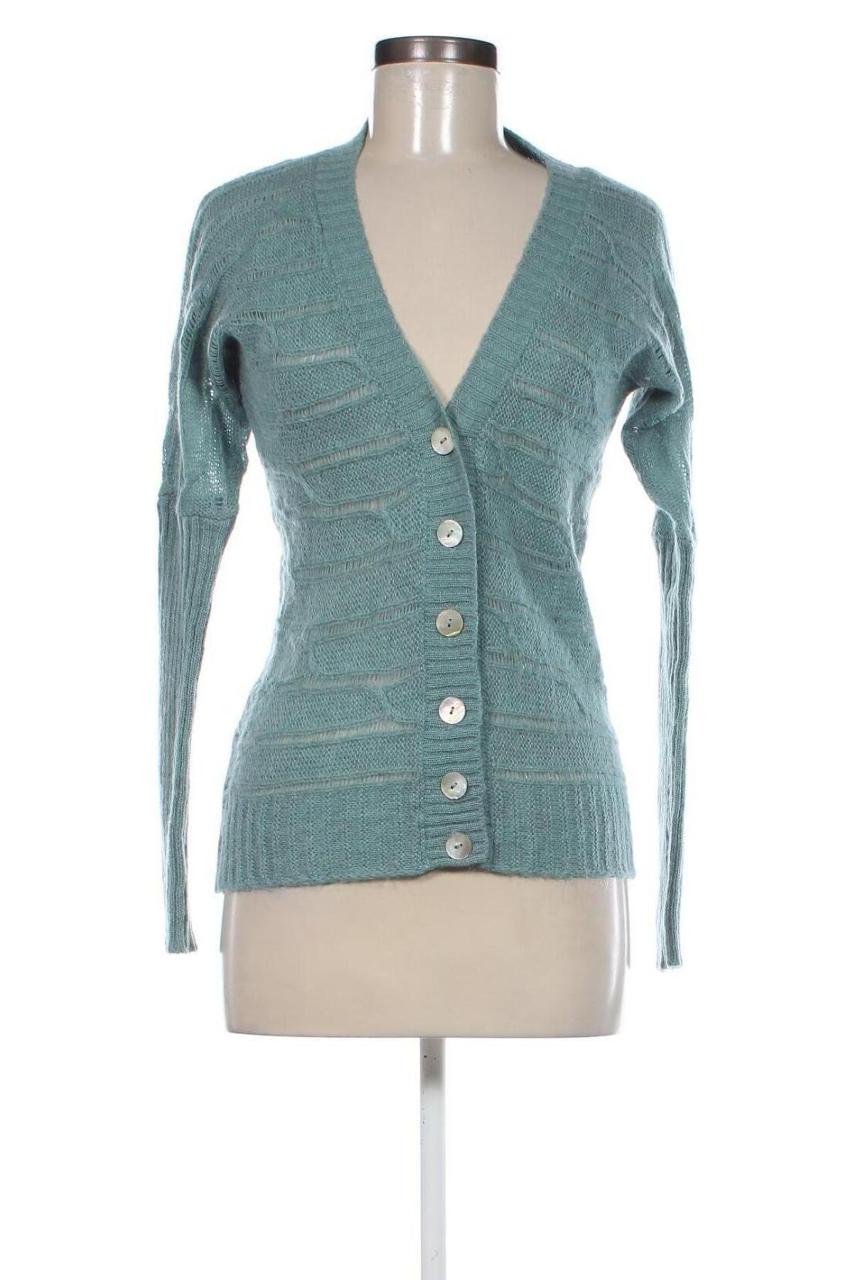 Damen Strickjacke Jean's West, Größe XS, Farbe Grün, Preis 9,41 €