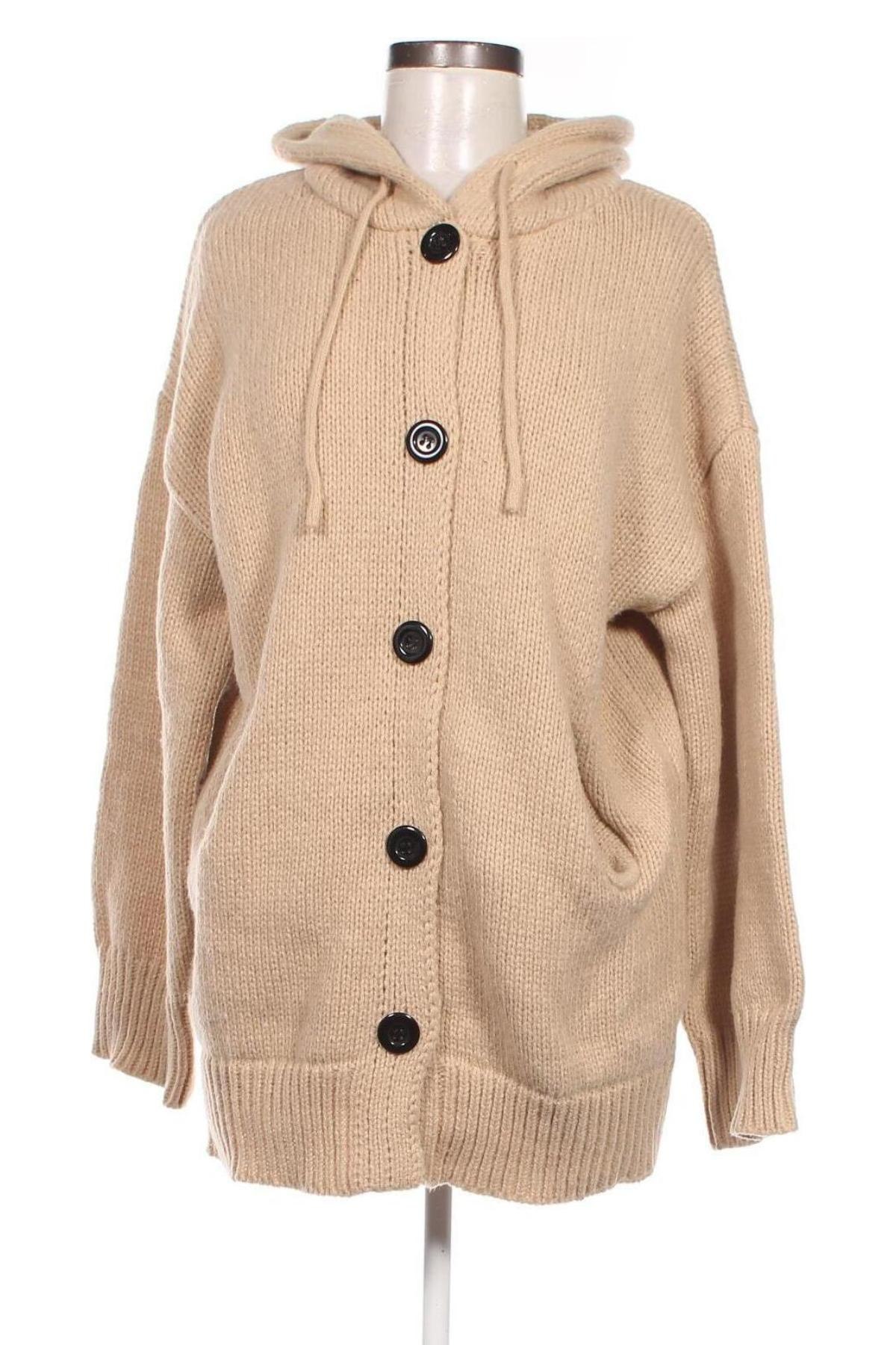 Damen Strickjacke JustFashionNow, Größe L, Farbe Beige, Preis 8,68 €