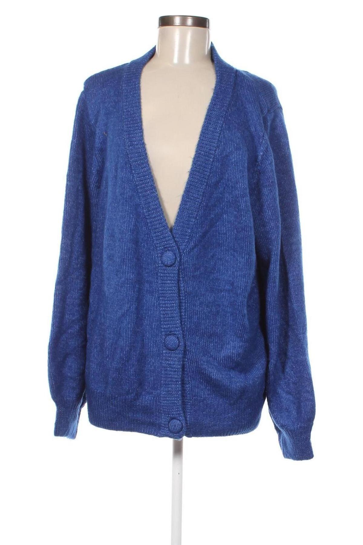 Damen Strickjacke Kaffe, Größe XXL, Farbe Blau, Preis € 15,69