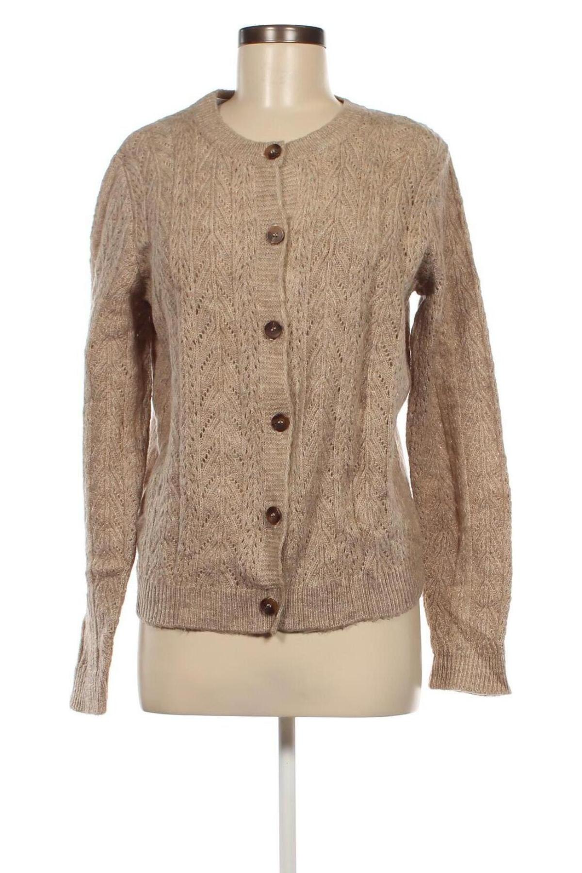 Damen Strickjacke Kiabi, Größe L, Farbe Beige, Preis € 6,99