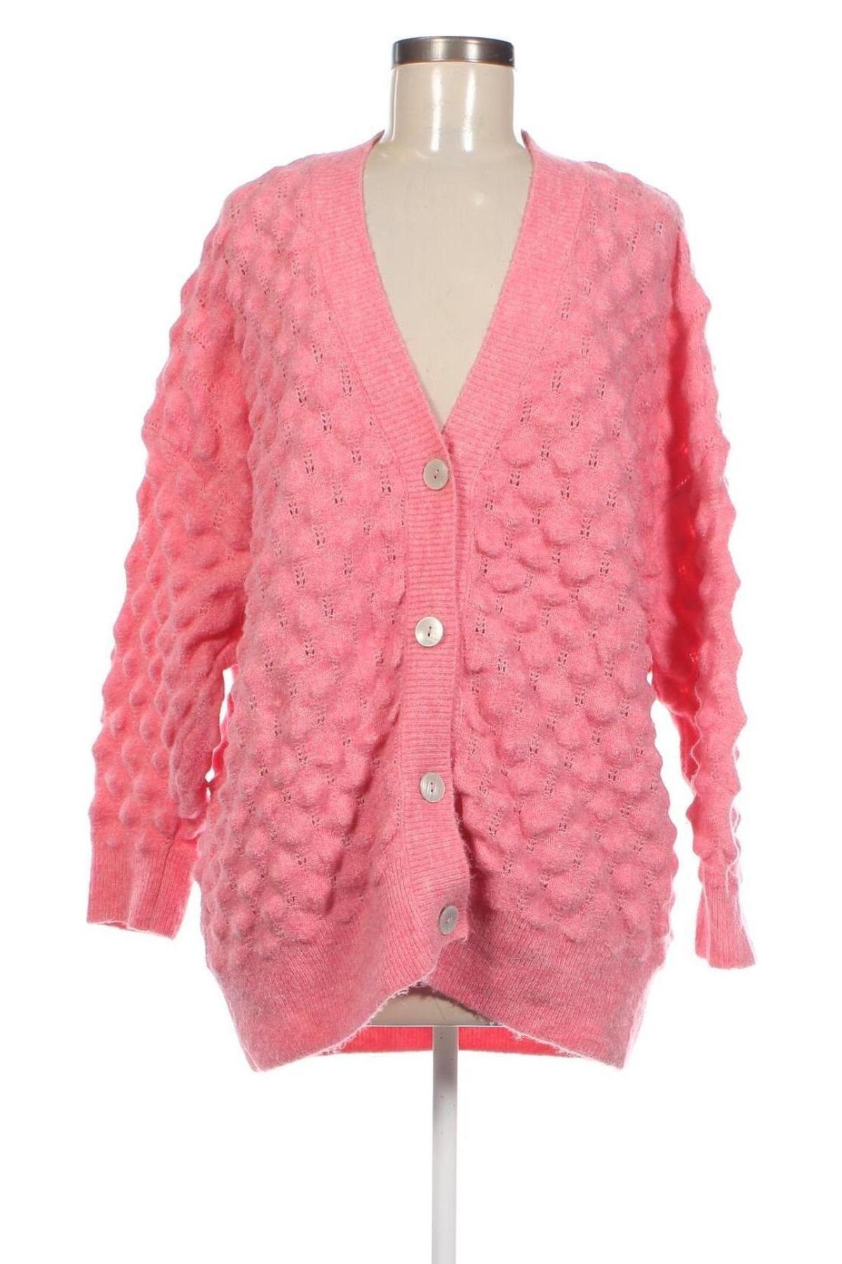 Cardigan de damă Mango, Mărime L, Culoare Roz, Preț 88,82 Lei