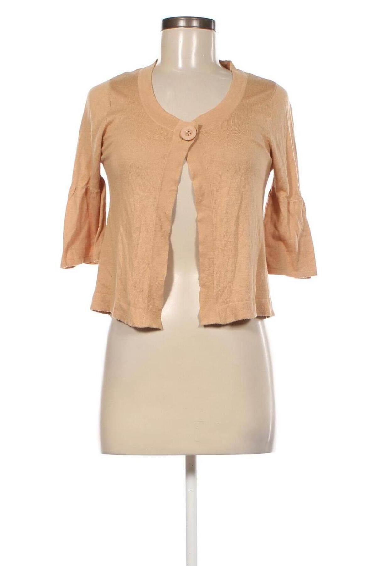 Damen Strickjacke Mk, Größe M, Farbe Beige, Preis 9,82 €