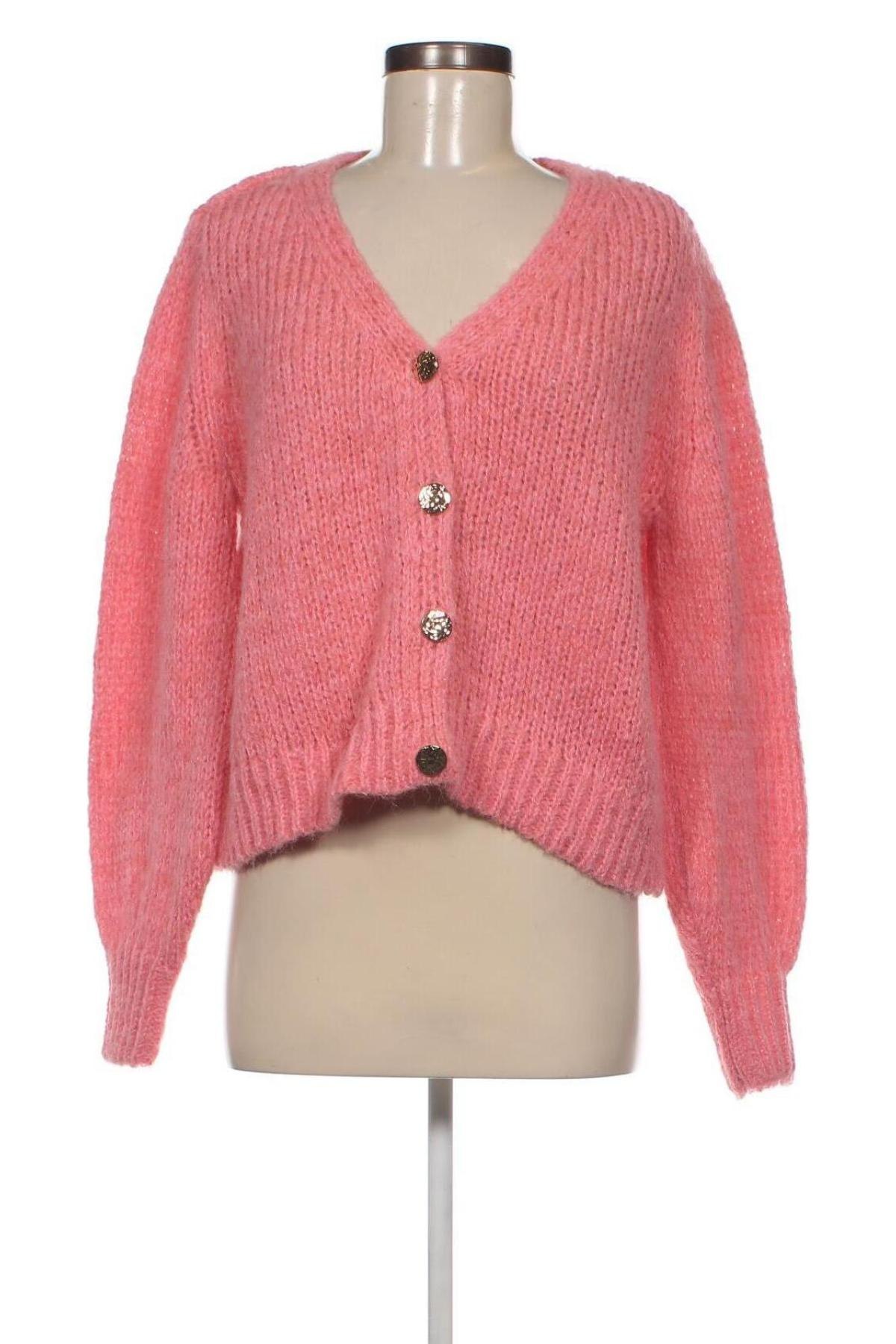 Damen Strickjacke ONLY, Größe L, Farbe Rosa, Preis 10,55 €