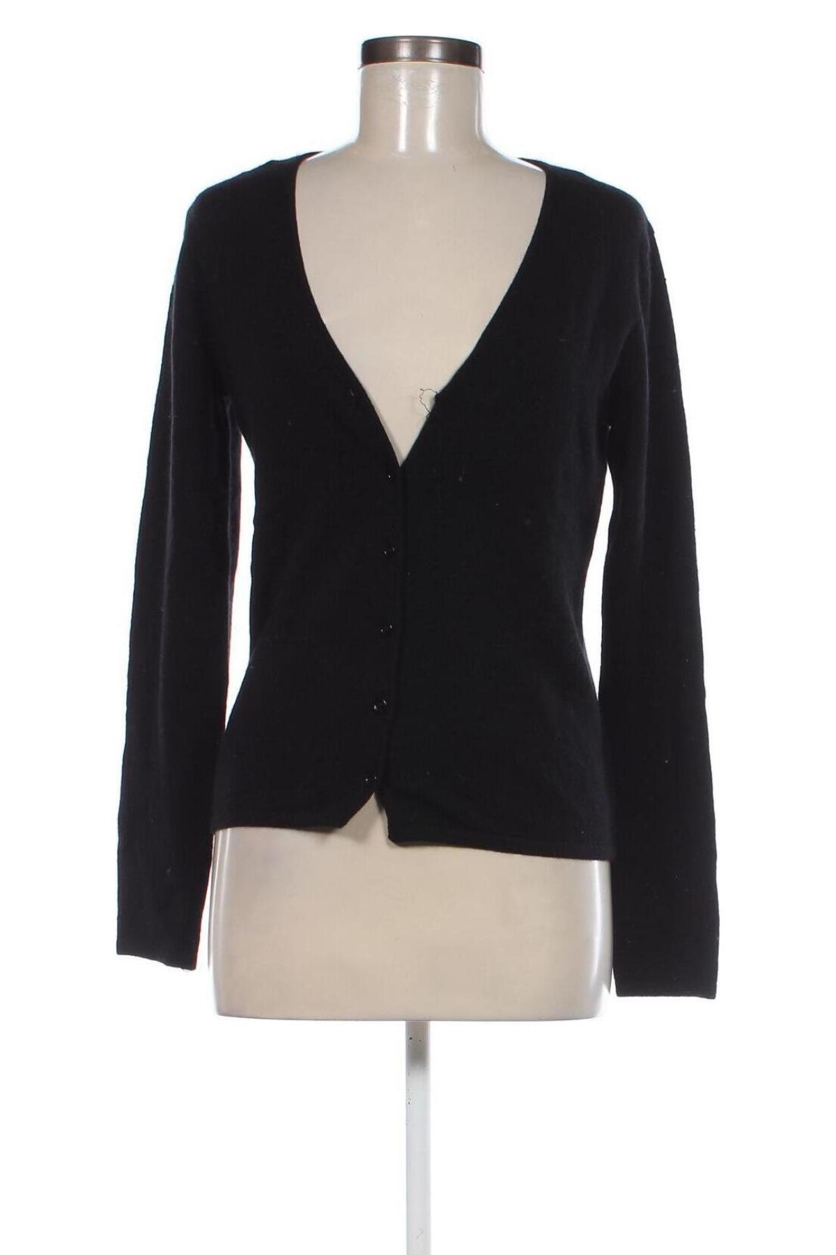 Γυναικεία ζακέτα Perfect Cashmere, Μέγεθος M, Χρώμα Μαύρο, Τιμή 27,34 €
