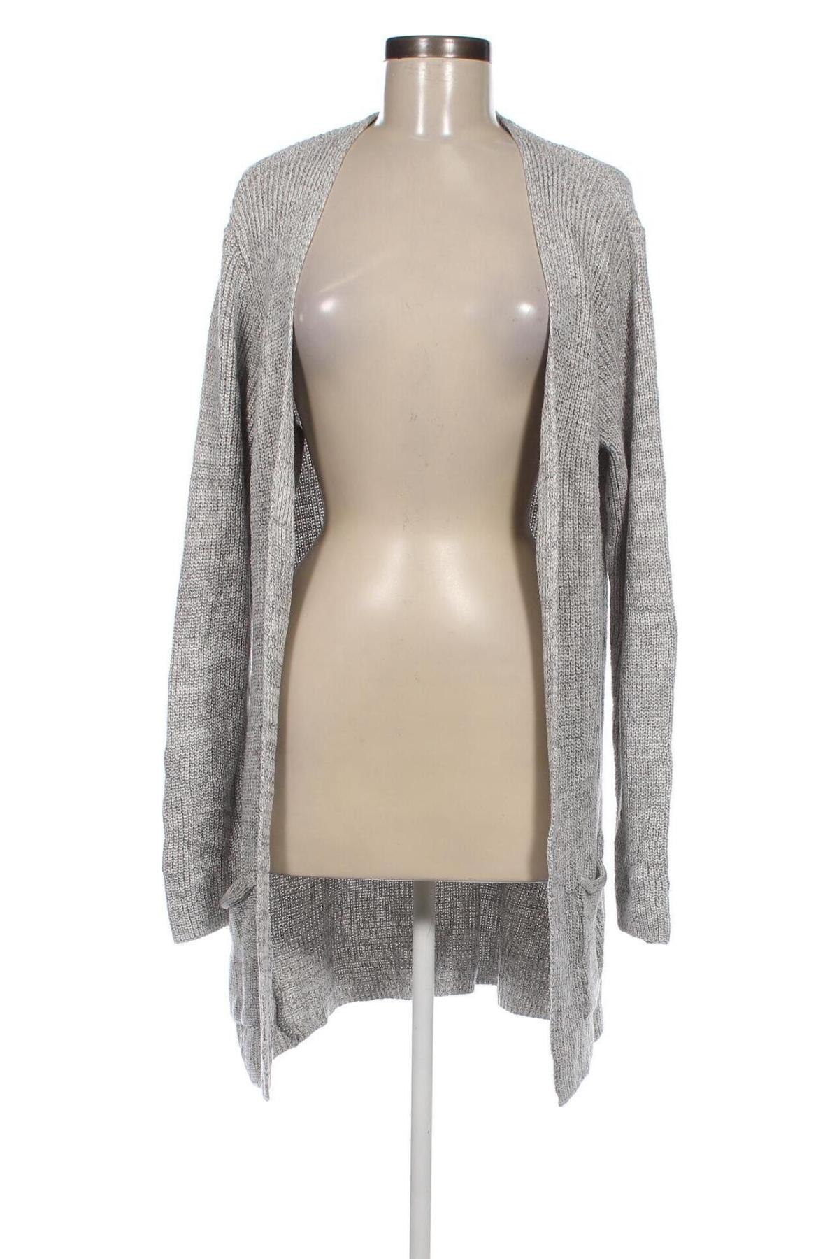 Damen Strickjacke Pull&Bear, Größe L, Farbe Grau, Preis € 3,03