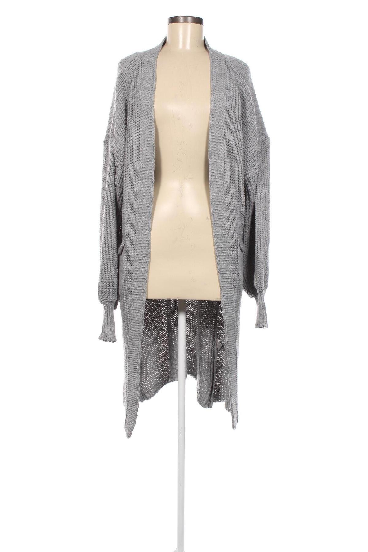 Cardigan de damă Qed London, Mărime L, Culoare Gri, Preț 53,95 Lei