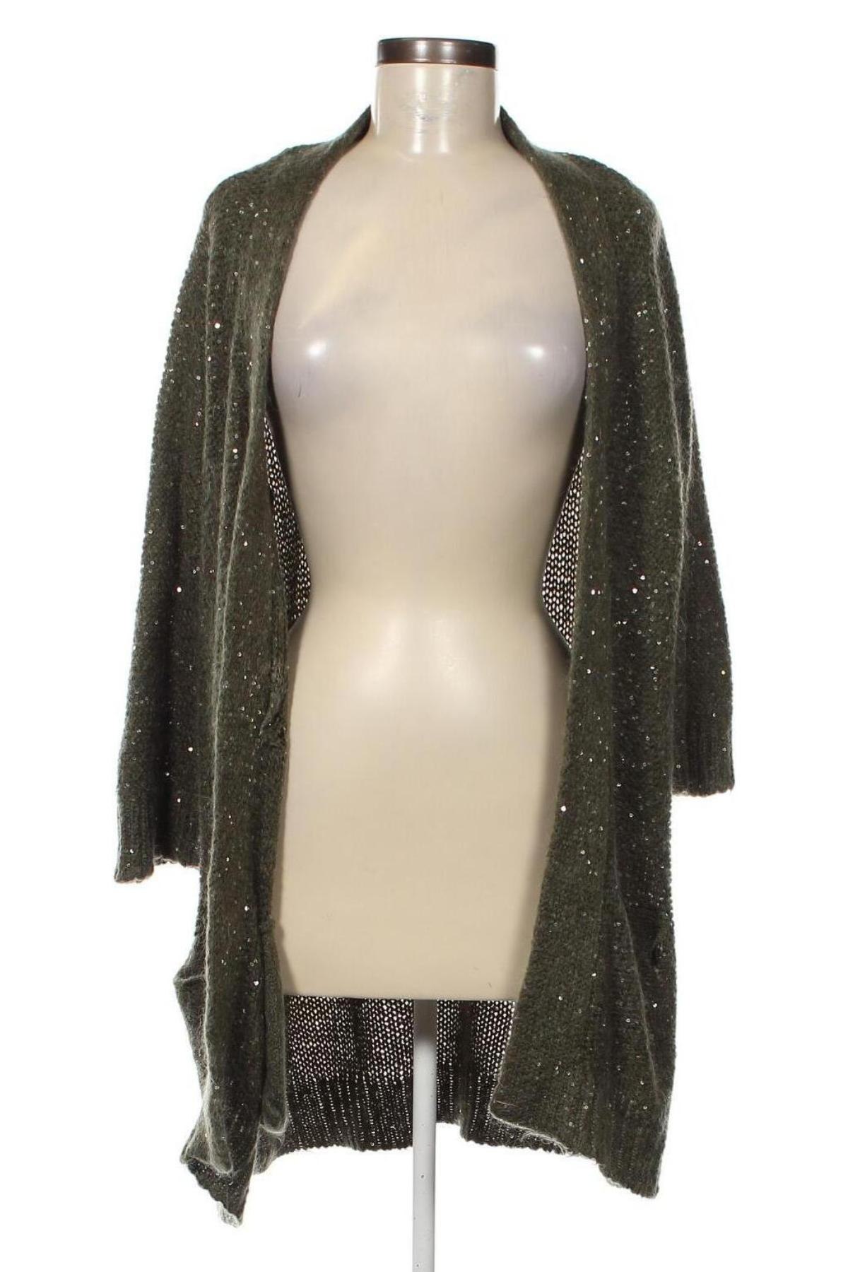 Cardigan de damă River Woods, Mărime L, Culoare Verde, Preț 63,82 Lei