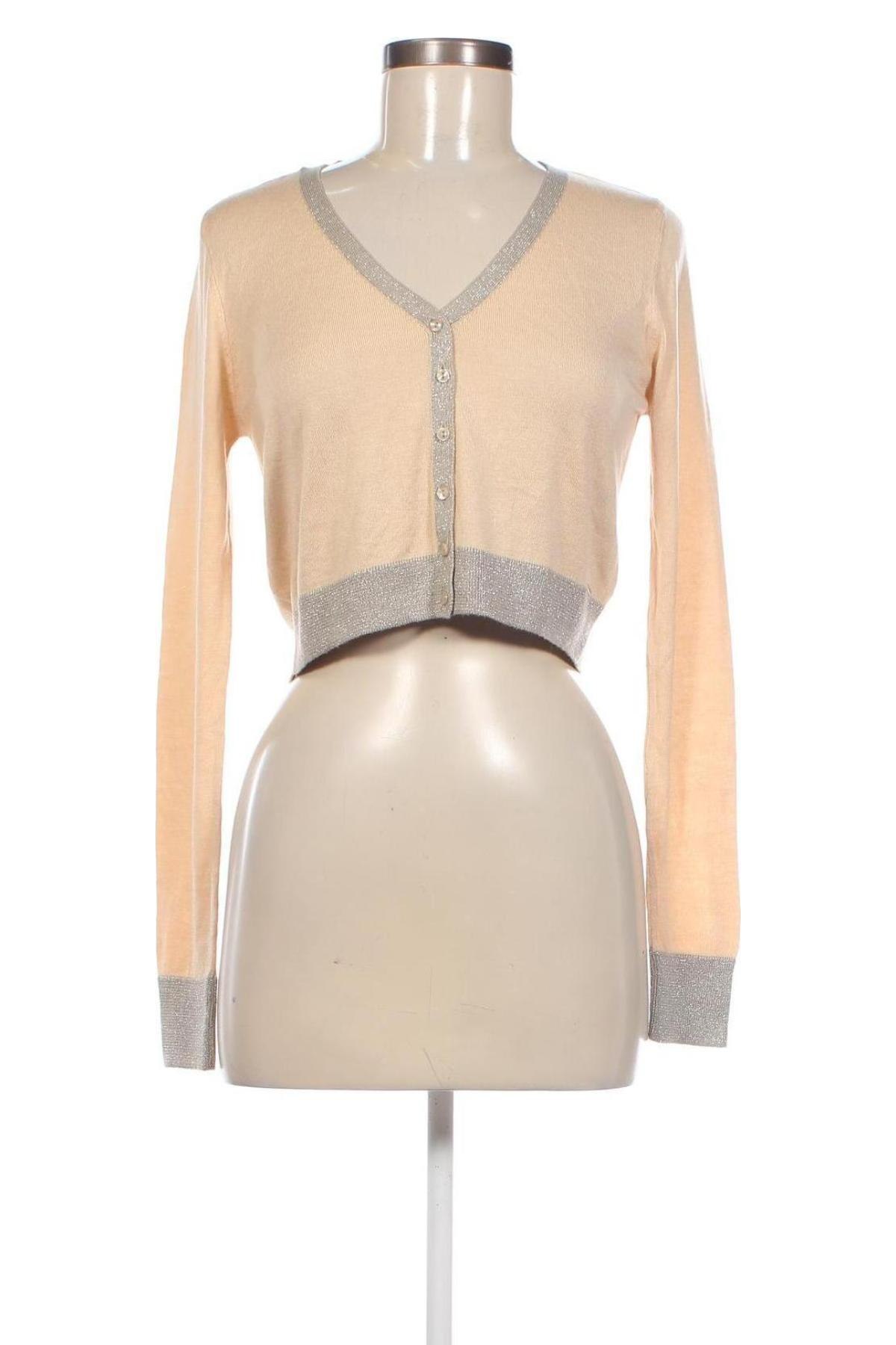 Damen Strickjacke Super Star, Größe M, Farbe Beige, Preis € 7,74