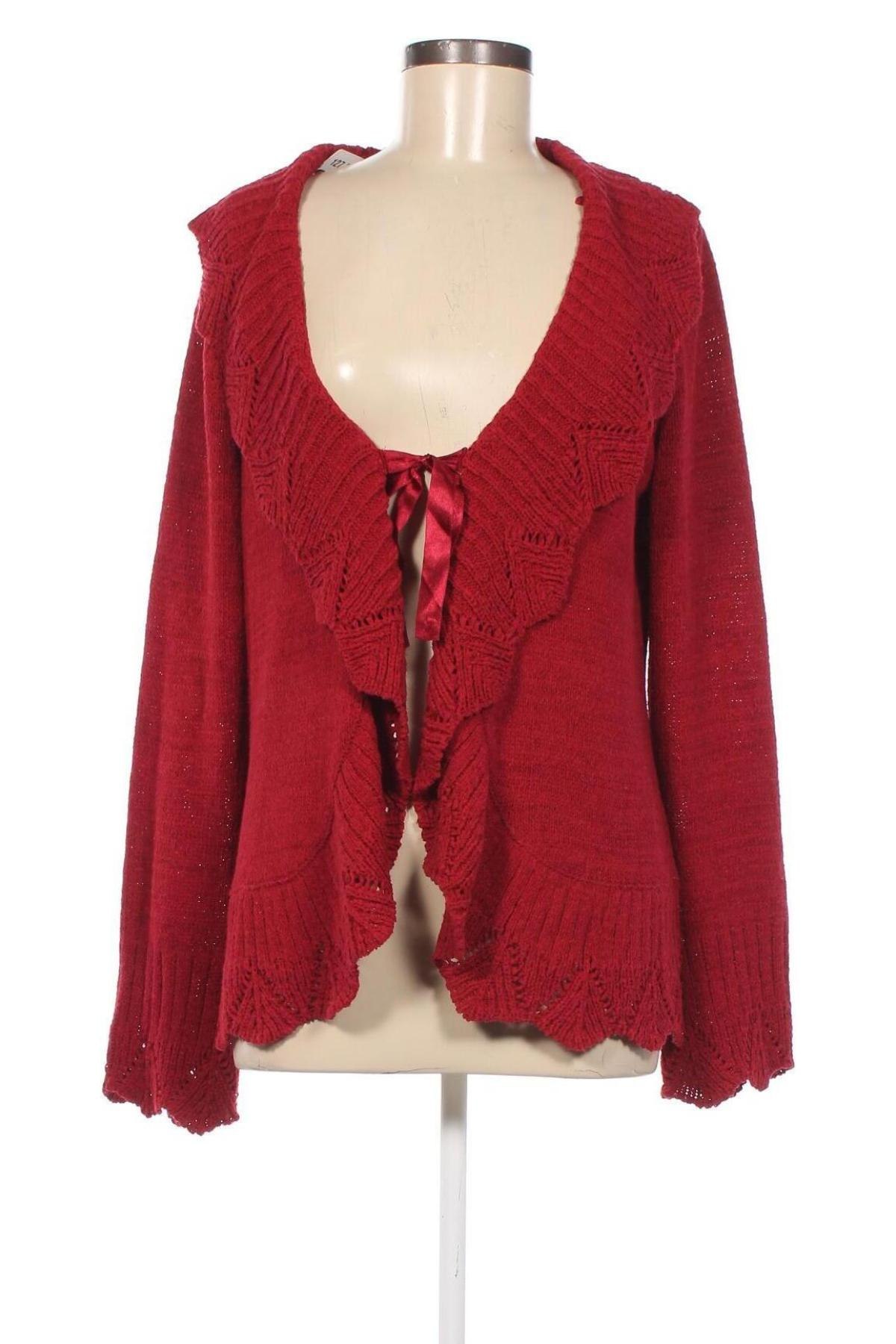 Damen Strickjacke Tu, Größe XL, Farbe Rot, Preis € 7,49