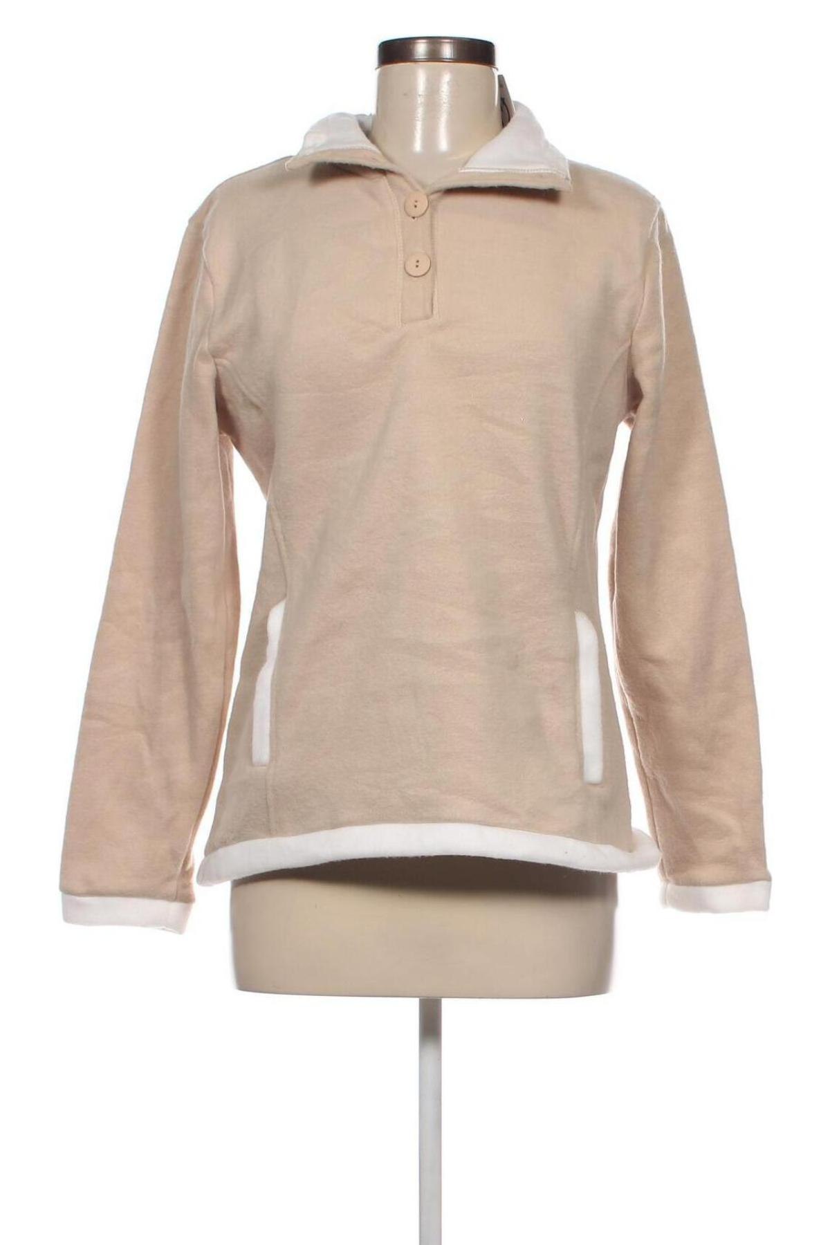 Дамска поларена блуза Miller's, Размер M, Цвят Бежов, Цена 4,00 лв.