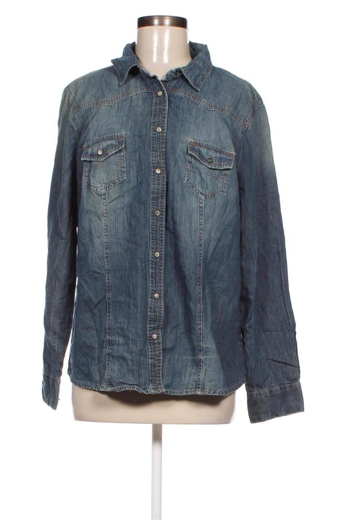 Γυναικείο πουκάμισο, Μέγεθος XL, Χρώμα Μπλέ, Τιμή 12,06 €