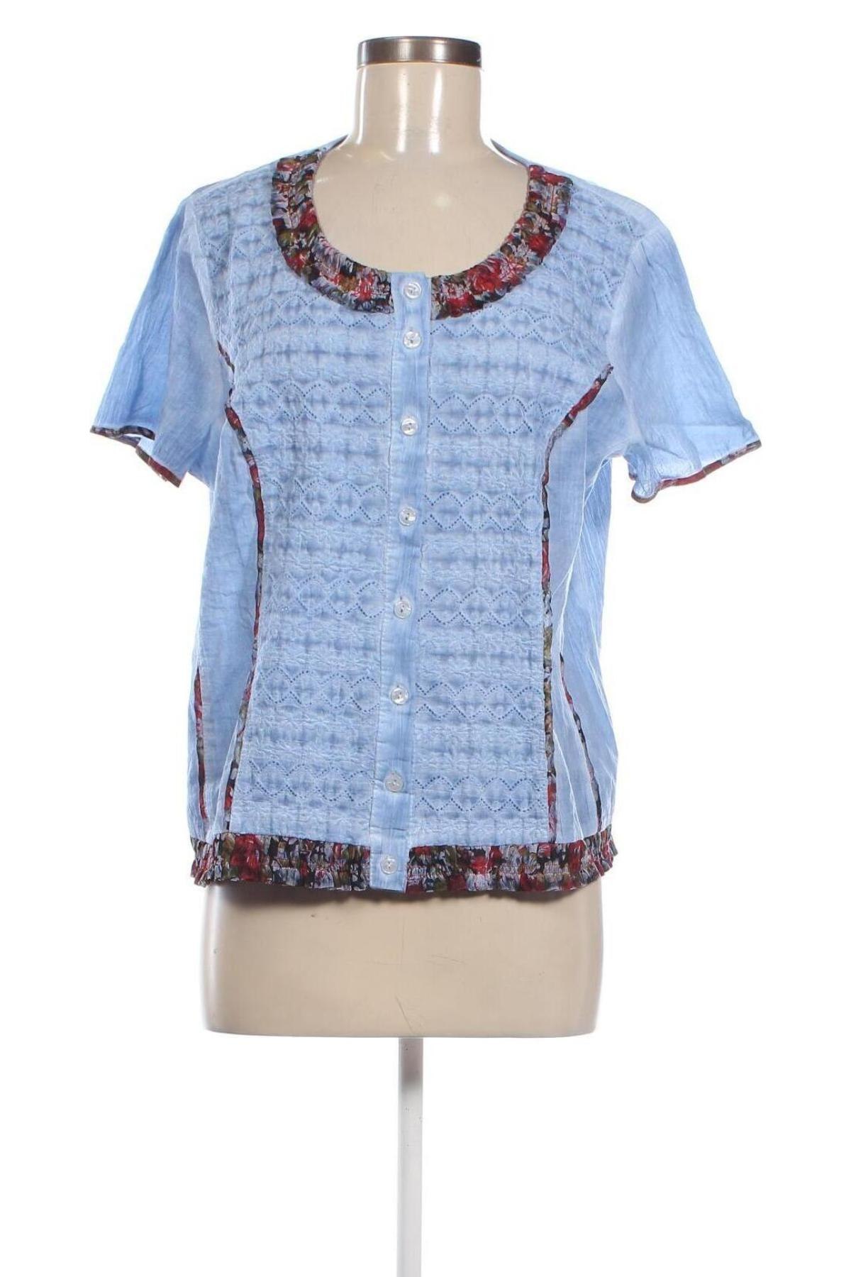 Dámska košeľa , Veľkosť L, Farba Modrá, Cena  6,24 €