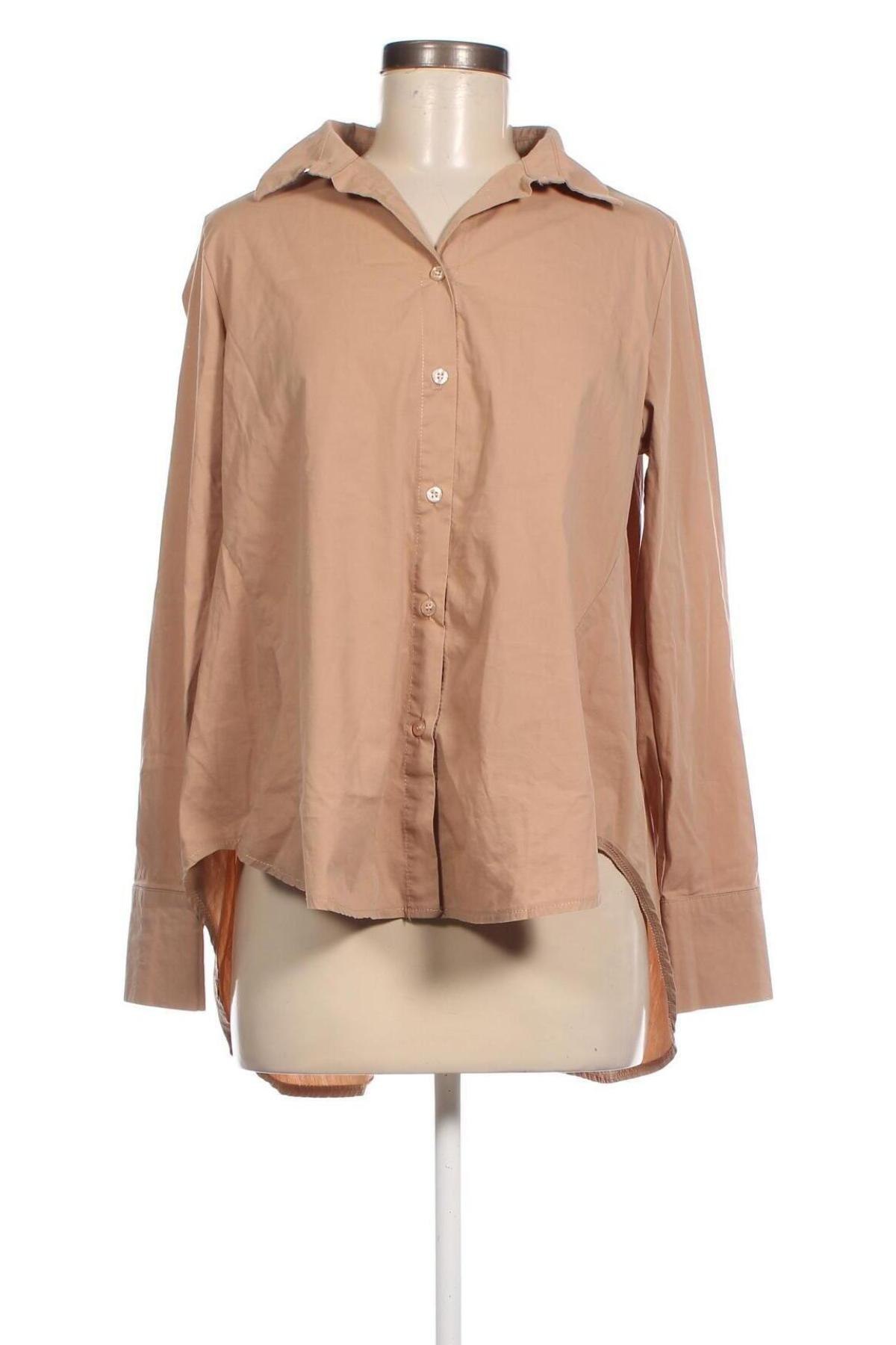 Γυναικείο πουκάμισο, Μέγεθος S, Χρώμα  Μπέζ, Τιμή 6,14 €