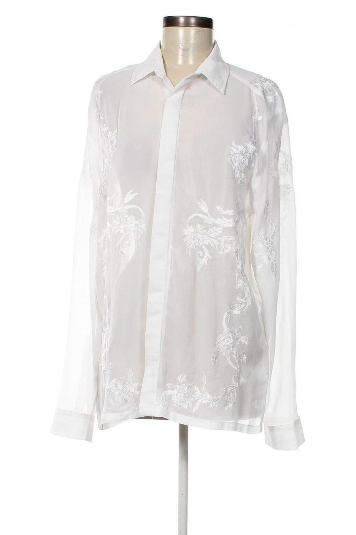 Γυναικείο πουκάμισο ASOS, Μέγεθος S, Χρώμα Λευκό, Τιμή 8,87 €