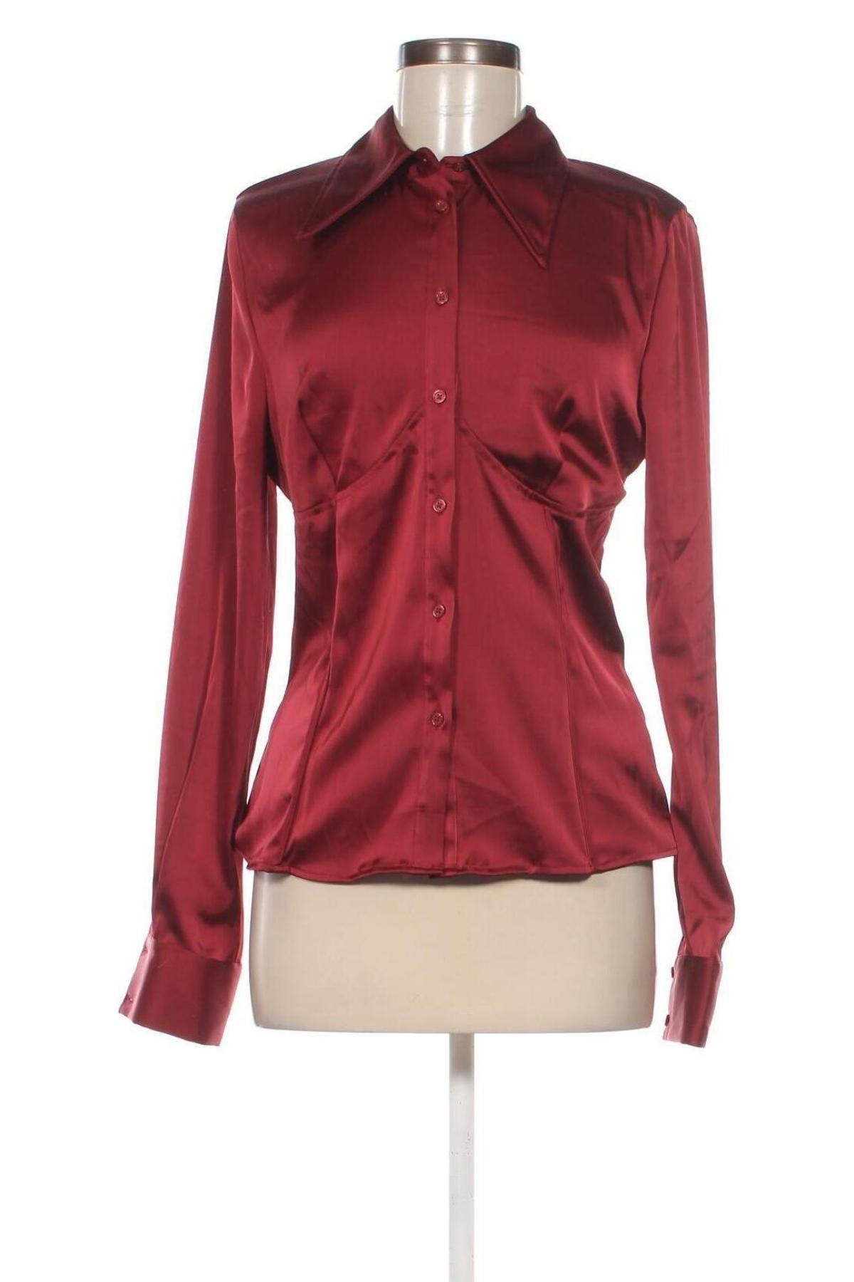 Γυναικείο πουκάμισο Bella X ABOUT YOU, Μέγεθος S, Χρώμα Κόκκινο, Τιμή 16,69 €