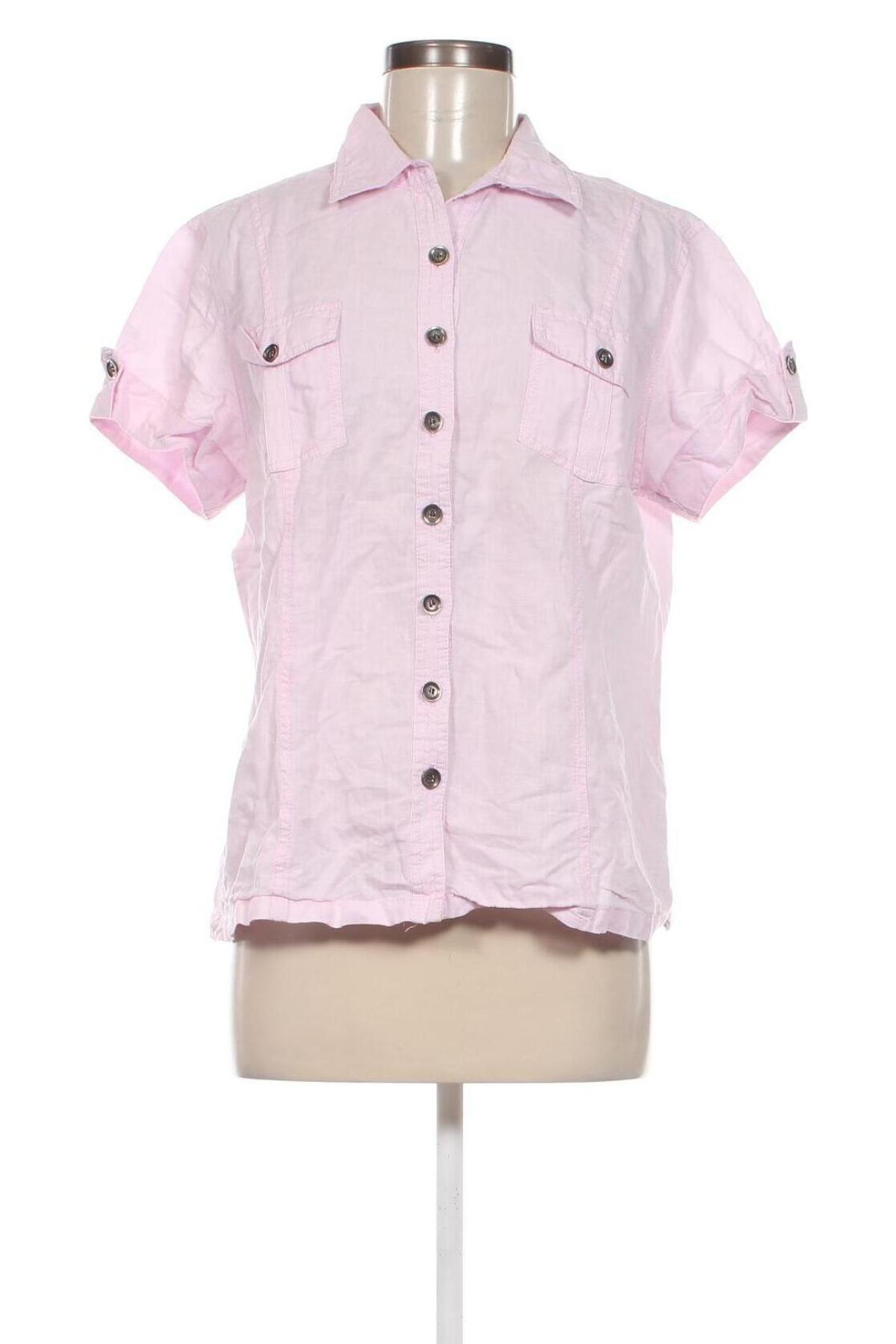 Дамска риза Biaggini, Размер L, Цвят Розов, Цена 10,00 лв.