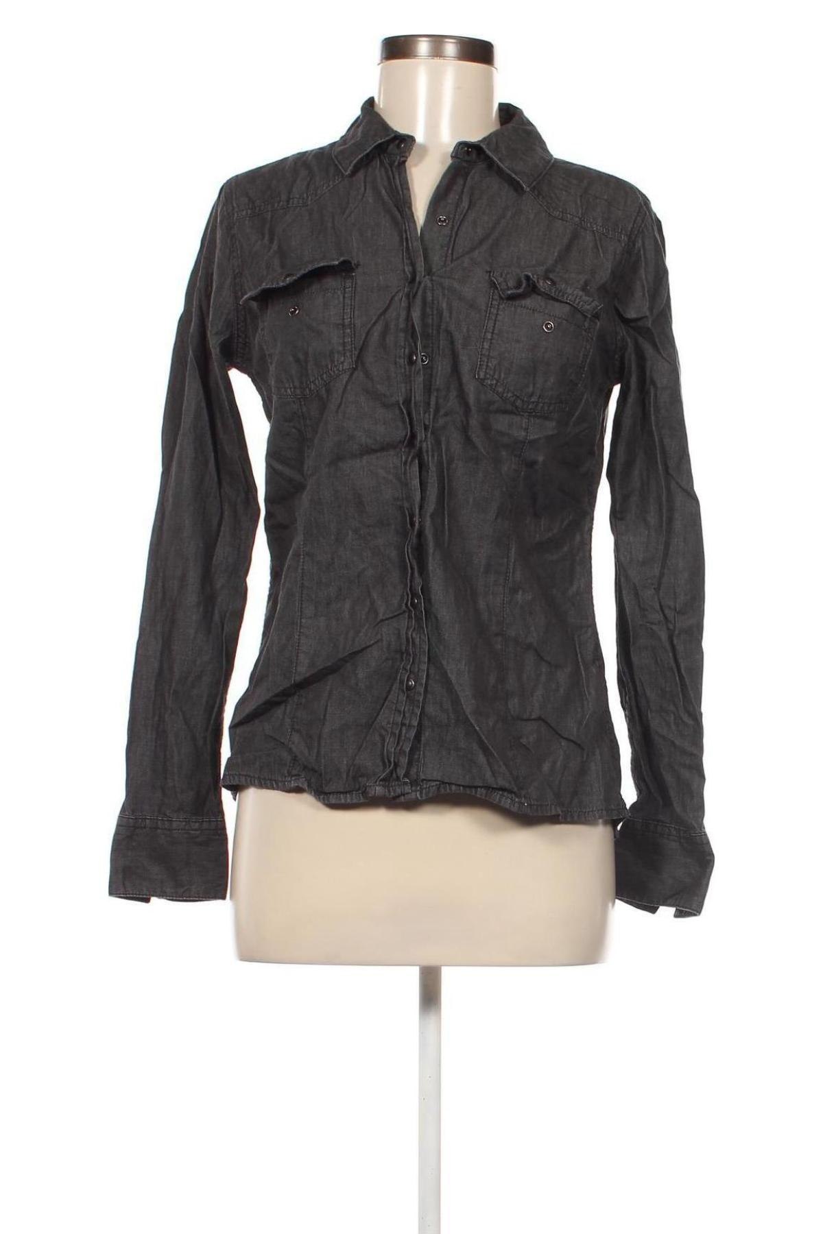 Γυναικείο πουκάμισο Esmara, Μέγεθος M, Χρώμα Γκρί, Τιμή 3,09 €