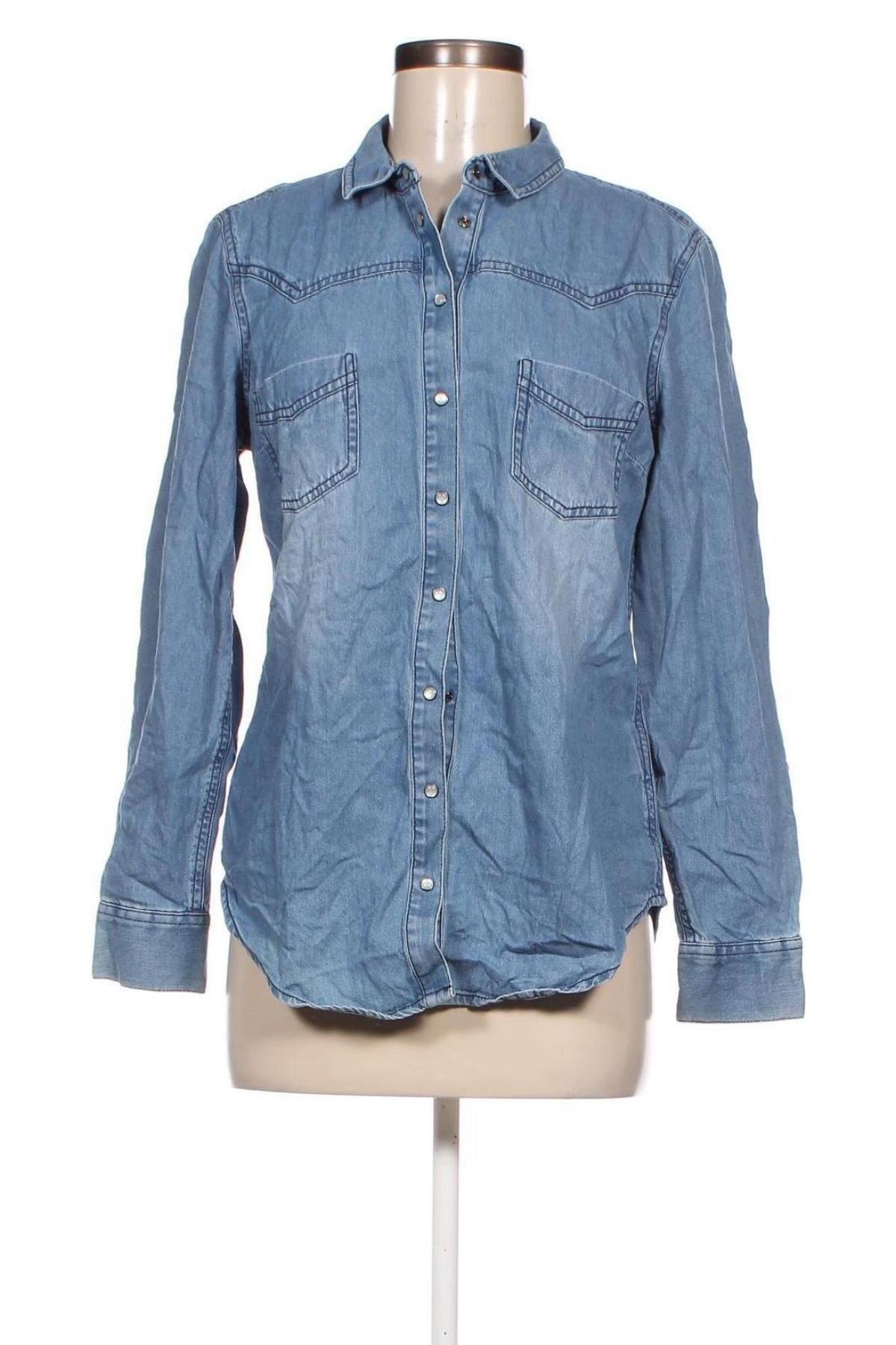 Damenbluse Esmara by Heidi Klum, Größe M, Farbe Blau, Preis € 3,48