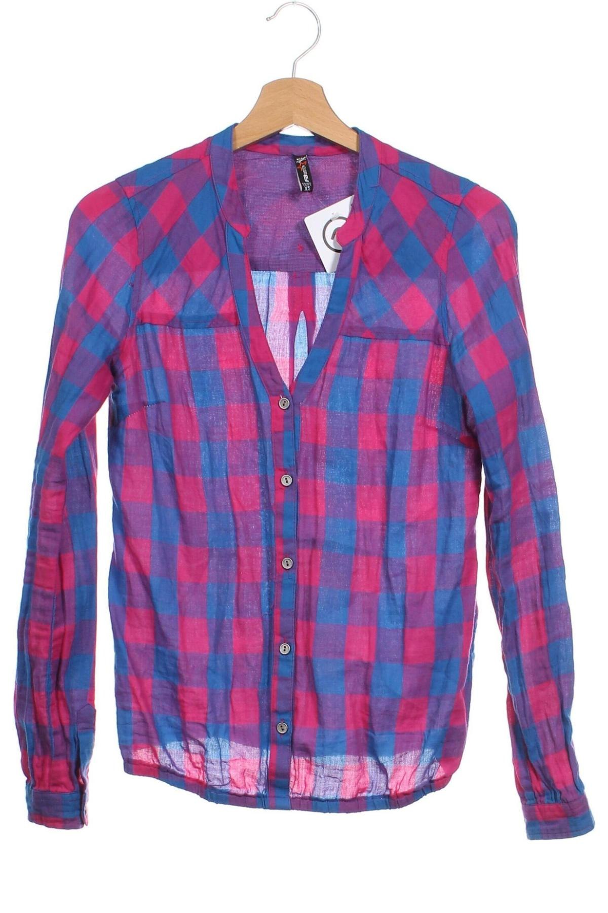 Γυναικείο πουκάμισο Fb Sister, Μέγεθος XS, Χρώμα Πολύχρωμο, Τιμή 6,63 €