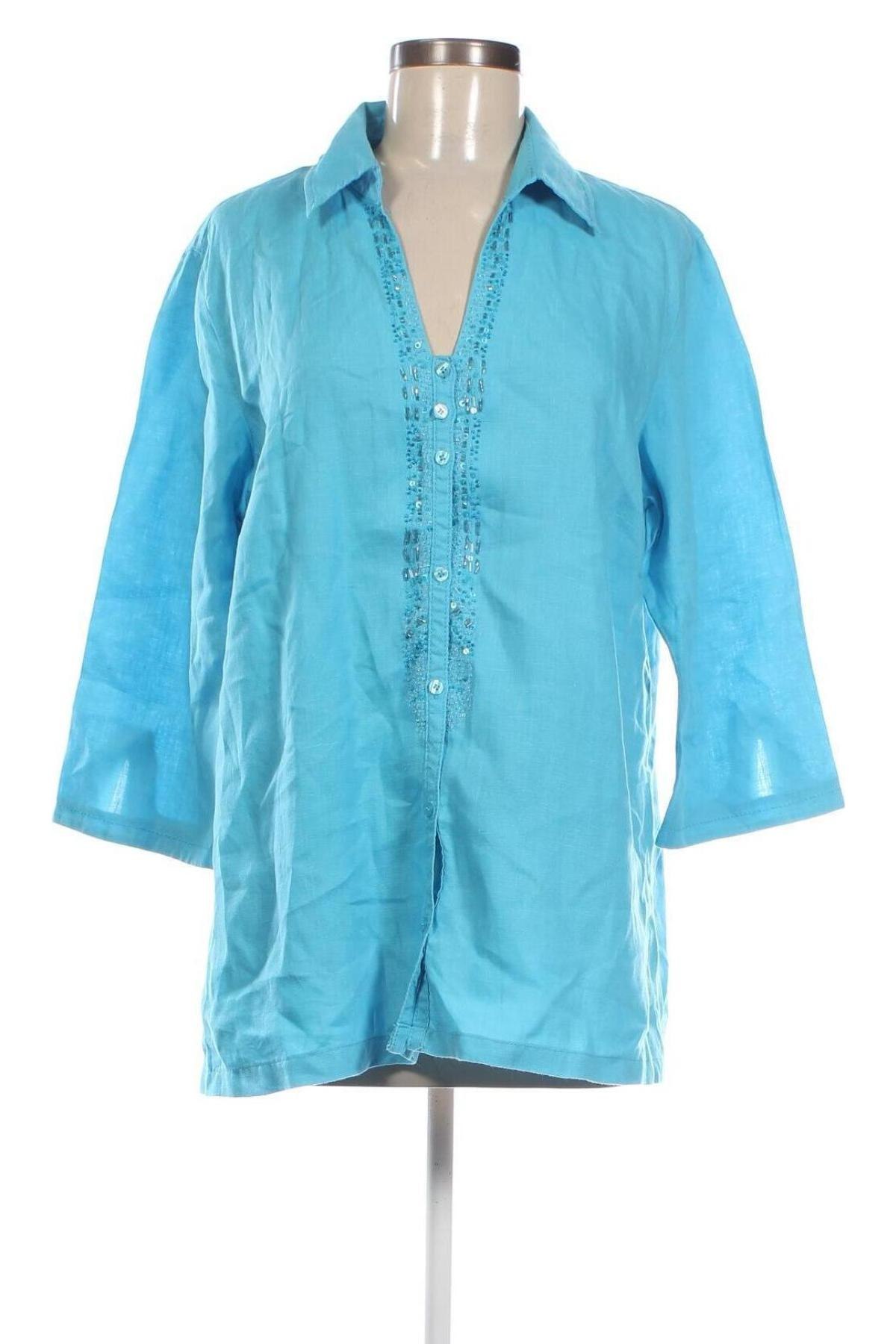 Damenbluse Gerry Weber, Größe L, Farbe Blau, Preis 8,18 €