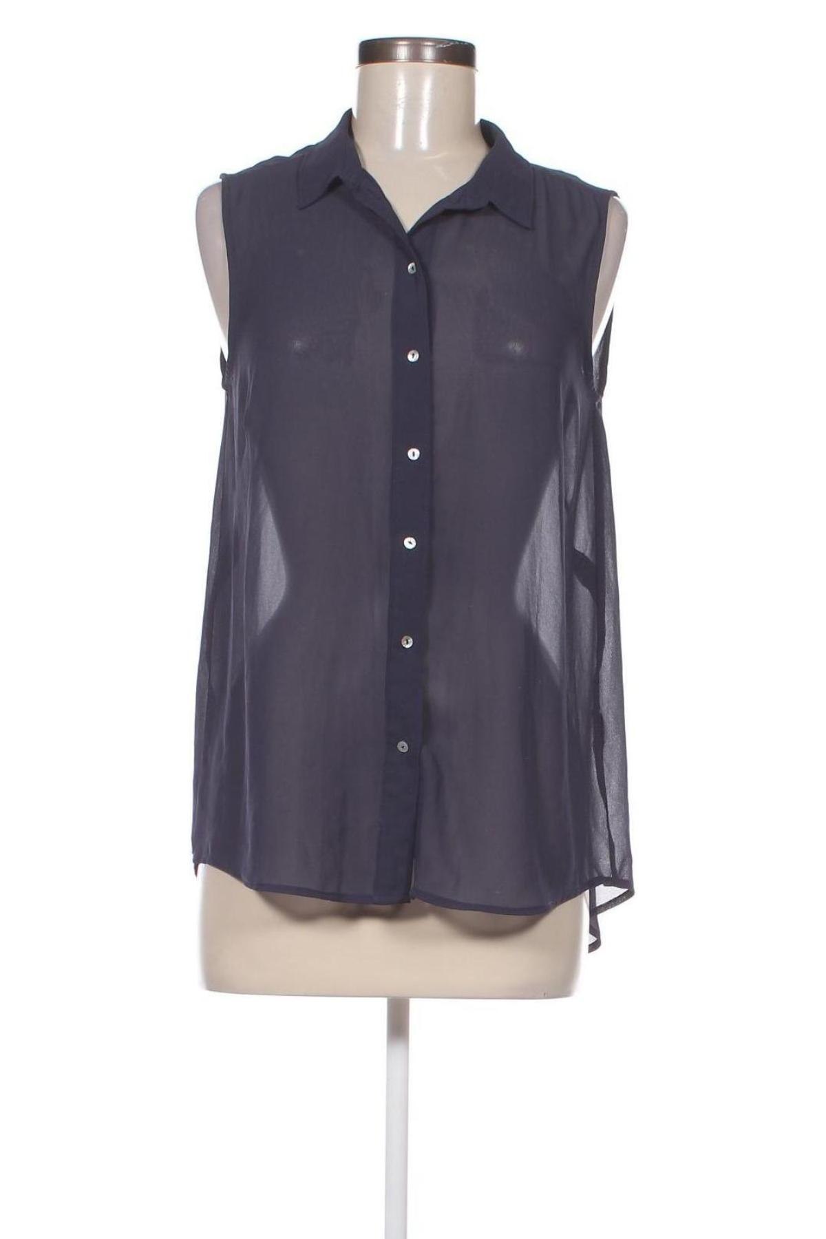 Γυναικείο πουκάμισο H&M, Μέγεθος M, Χρώμα Μπλέ, Τιμή 6,52 €