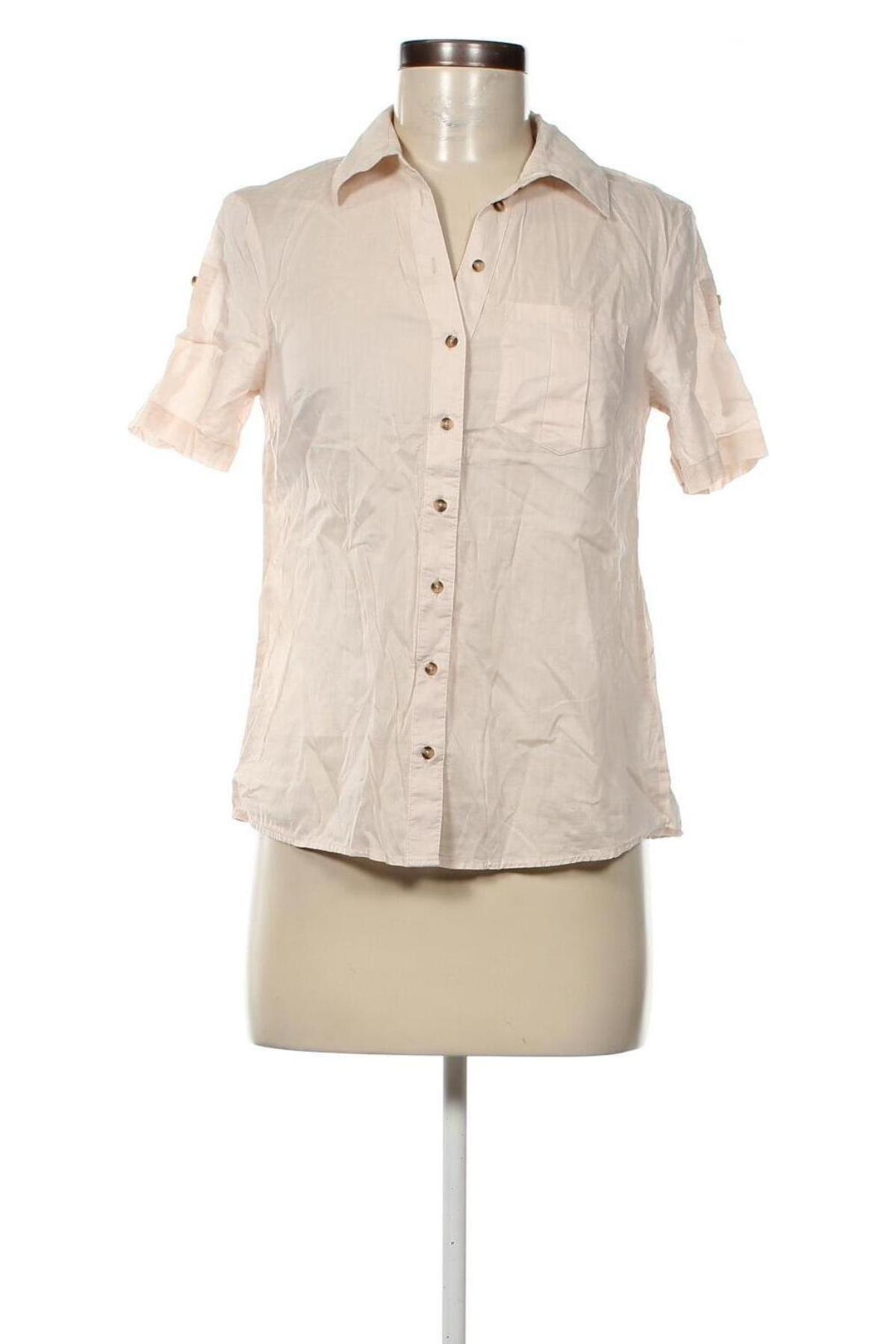 Γυναικείο πουκάμισο H&M, Μέγεθος S, Χρώμα  Μπέζ, Τιμή 6,03 €