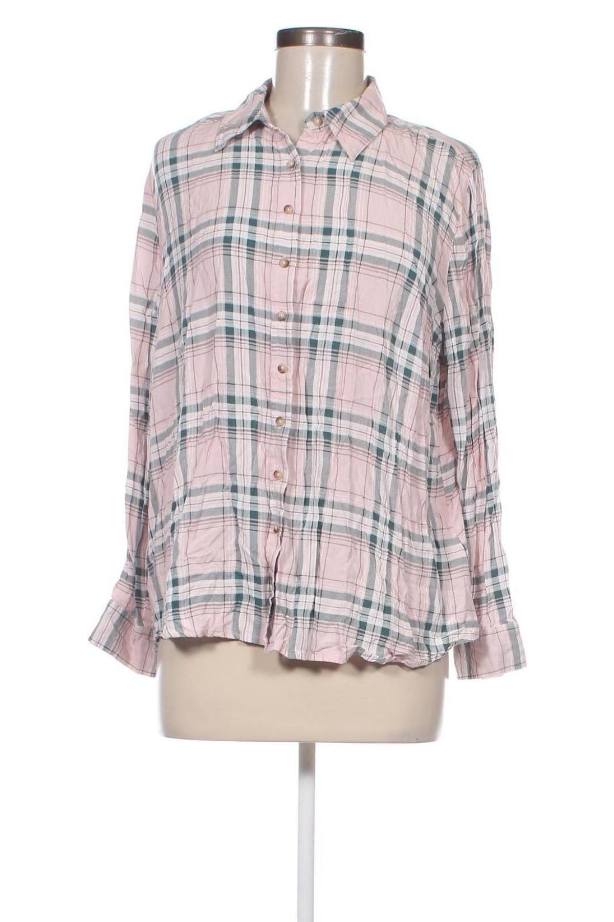 Γυναικείο πουκάμισο Laura Torelli, Μέγεθος XXL, Χρώμα Πολύχρωμο, Τιμή 5,76 €