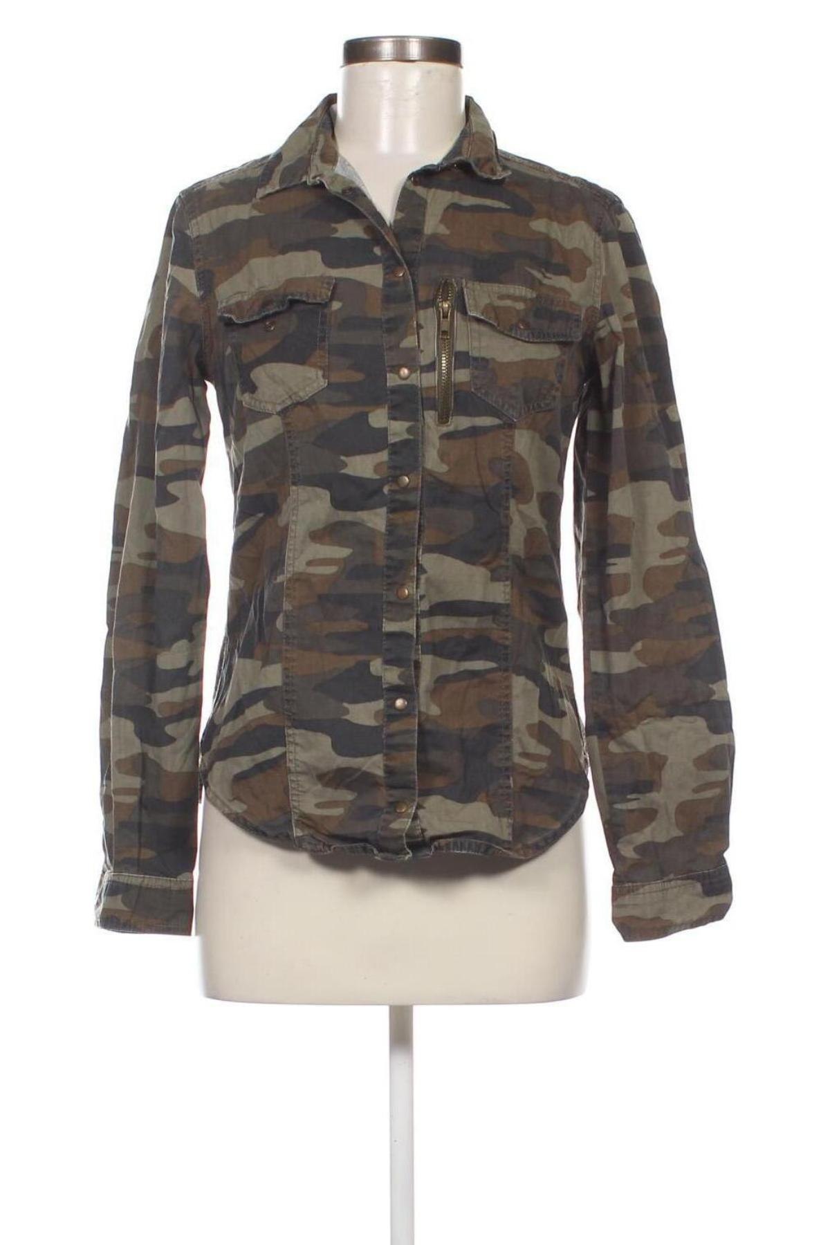Γυναικείο πουκάμισο Lindex, Μέγεθος S, Χρώμα Πολύχρωμο, Τιμή 3,09 €