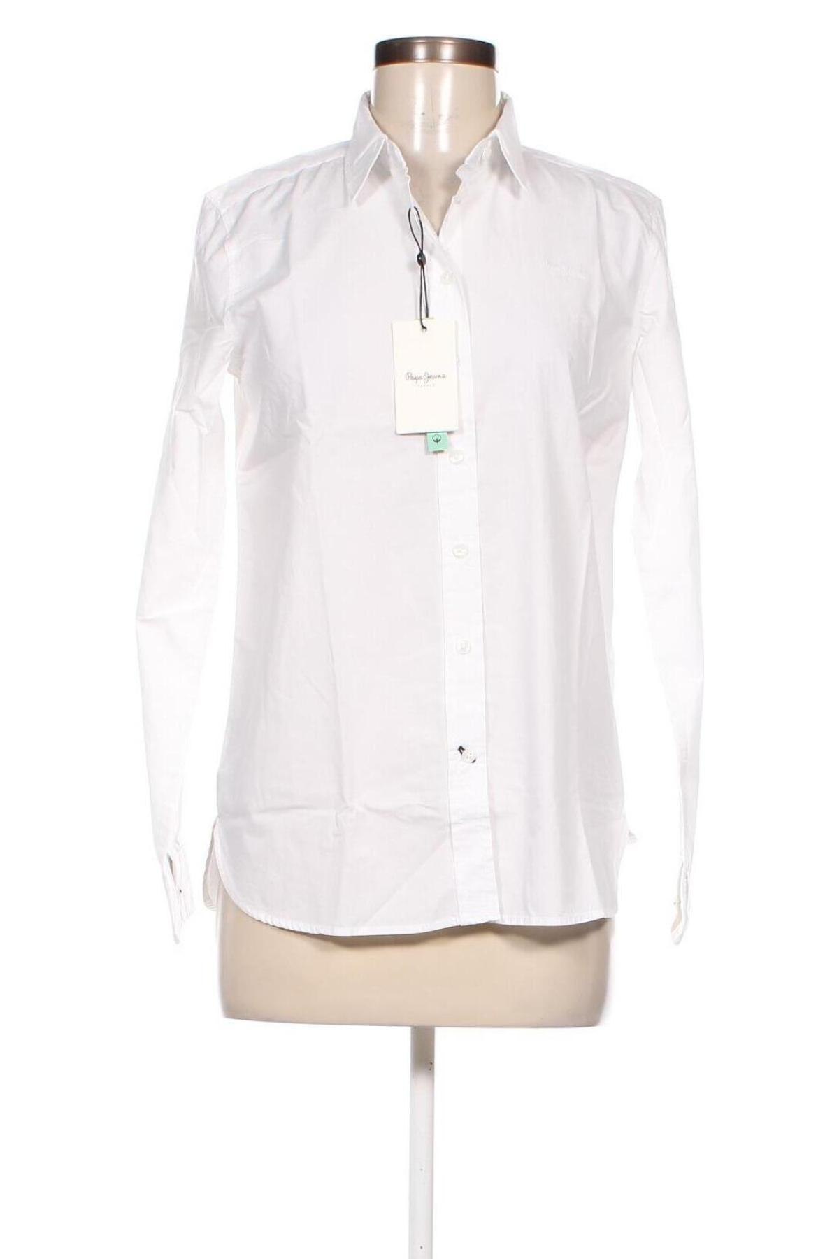 Дамска риза Pepe Jeans, Размер S, Цвят Бял, Цена 54,00 лв.