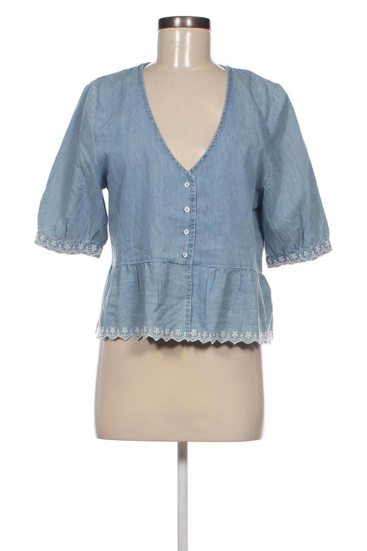 Damenbluse Pepe Jeans, Größe L, Farbe Blau, Preis € 22,82