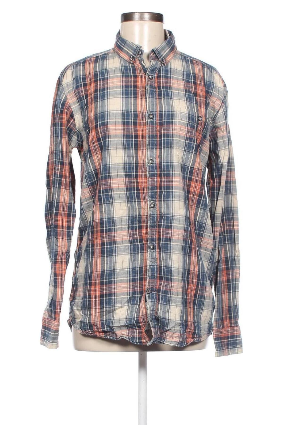 Γυναικείο πουκάμισο Produkt by Jack & Jones, Μέγεθος L, Χρώμα Πολύχρωμο, Τιμή 6,94 €