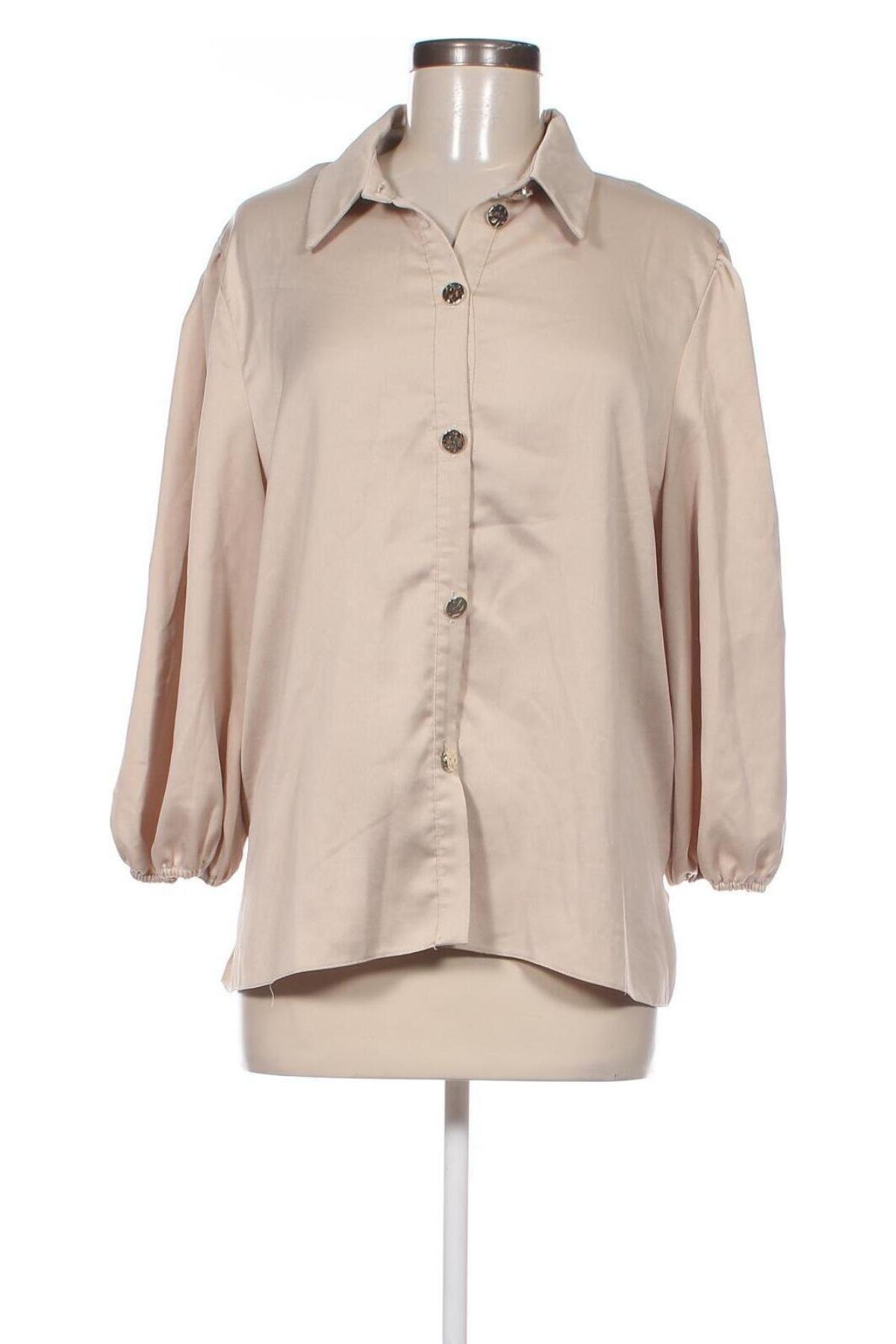 Damenbluse River Island, Größe L, Farbe Beige, Preis € 23,66