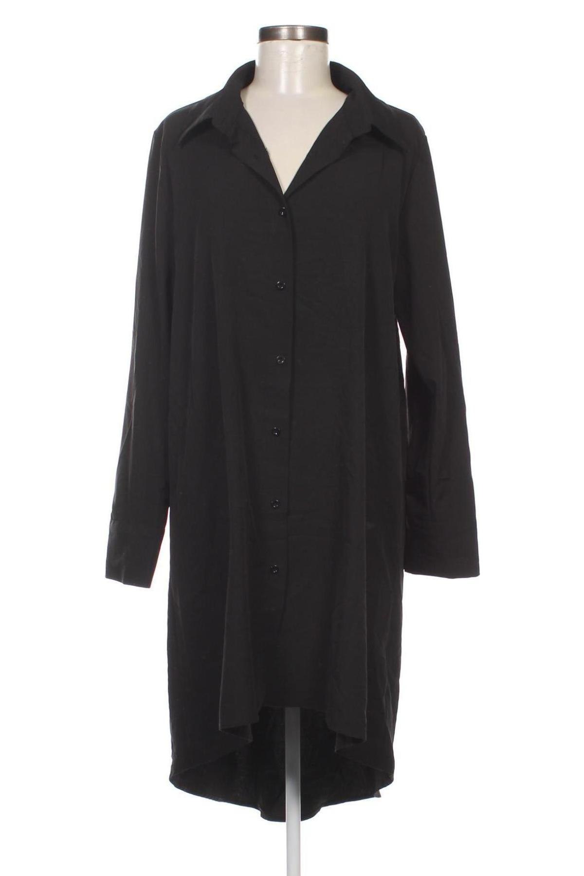Γυναικείο πουκάμισο SHEIN, Μέγεθος XL, Χρώμα Μαύρο, Τιμή 6,96 €