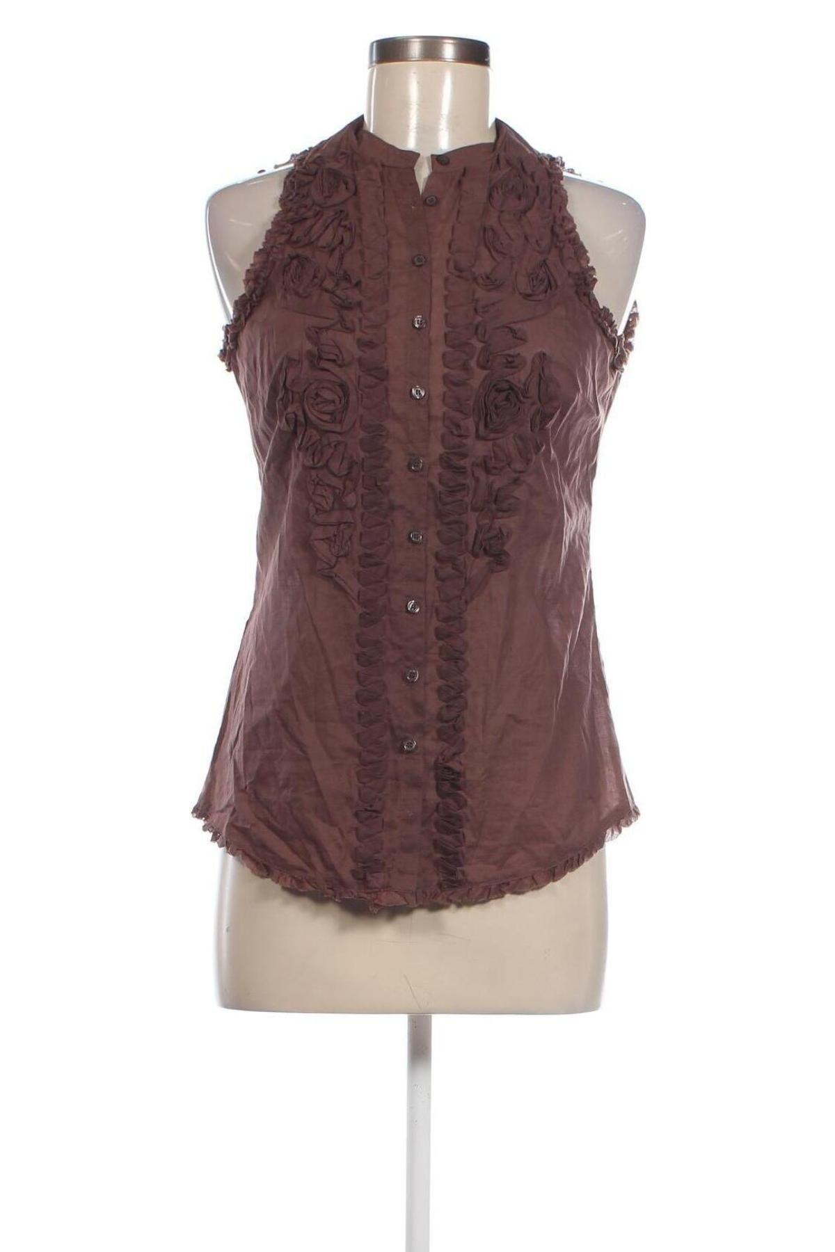 Γυναικείο πουκάμισο Sisley, Μέγεθος S, Χρώμα Καφέ, Τιμή 65,60 €