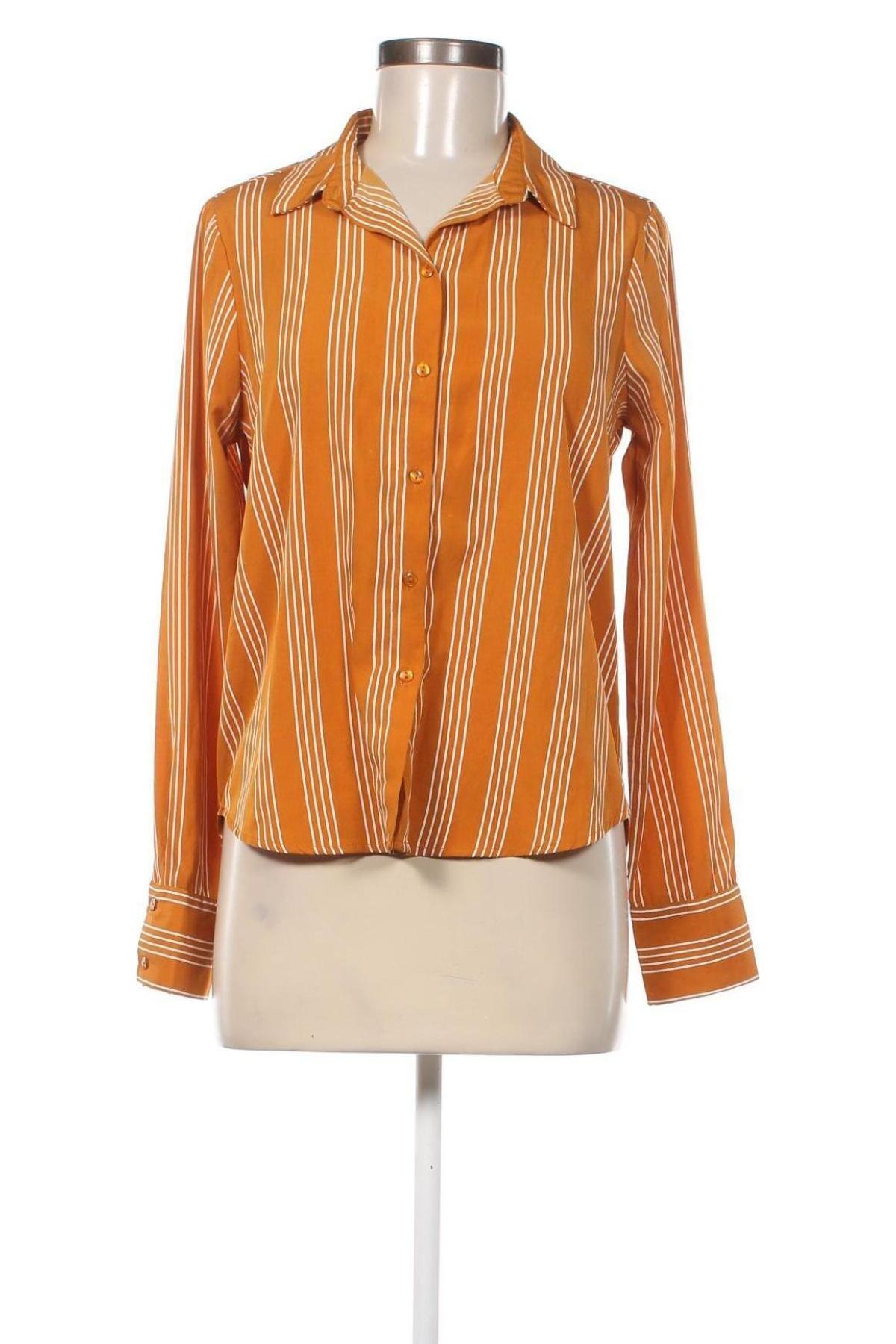 Γυναικείο πουκάμισο Vero Moda, Μέγεθος S, Χρώμα Κίτρινο, Τιμή 4,91 €