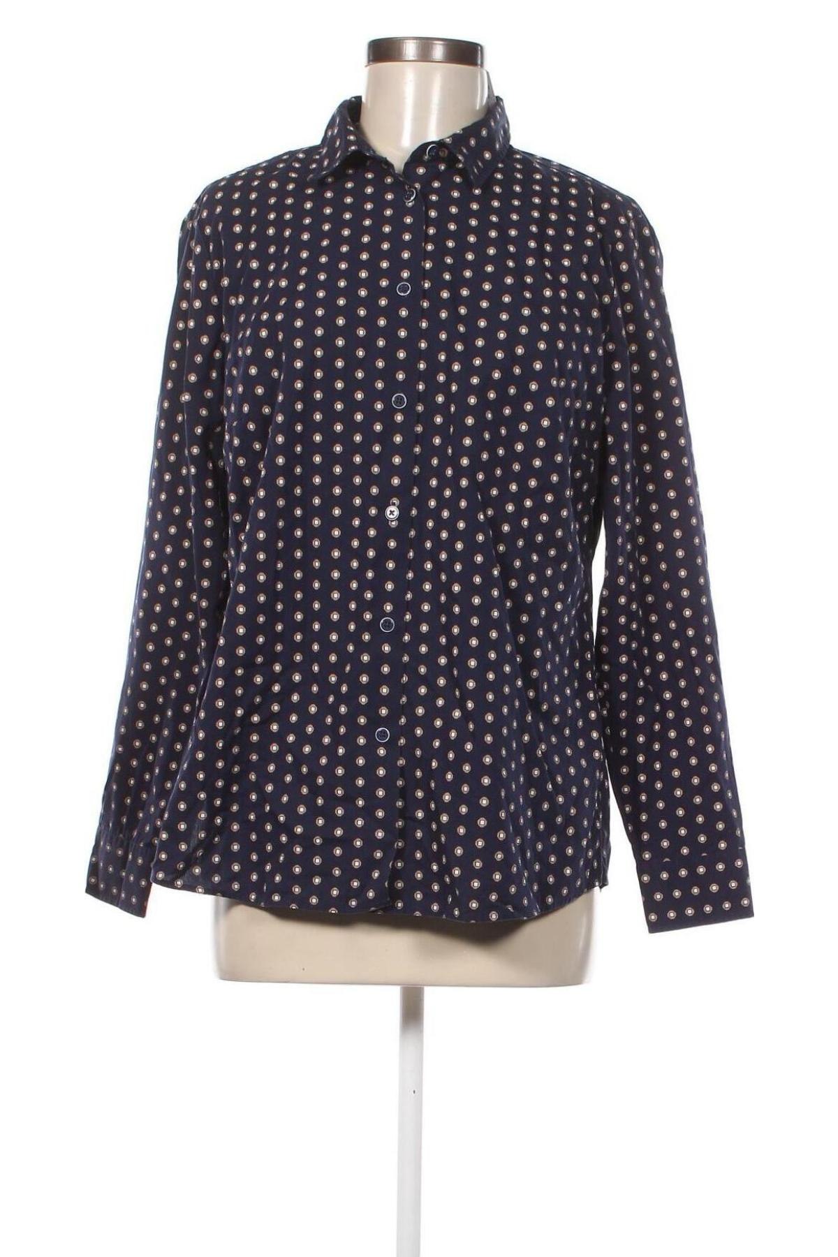 Γυναικείο πουκάμισο Walbusch, Μέγεθος L, Χρώμα Μπλέ, Τιμή 12,01 €