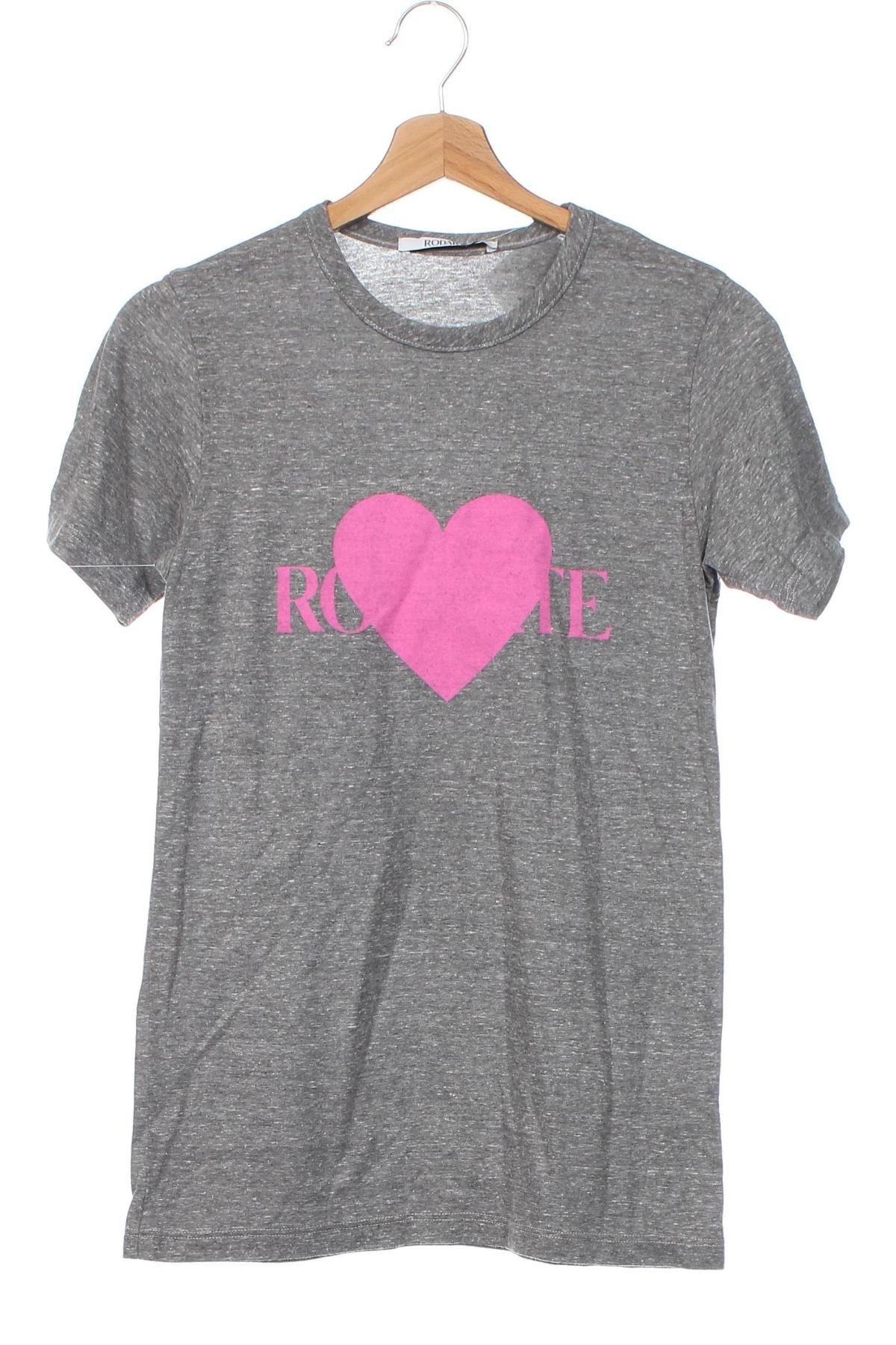 Γυναικείο t-shirt RODARTE, Μέγεθος XS, Χρώμα Γκρί, Τιμή 38,76 €