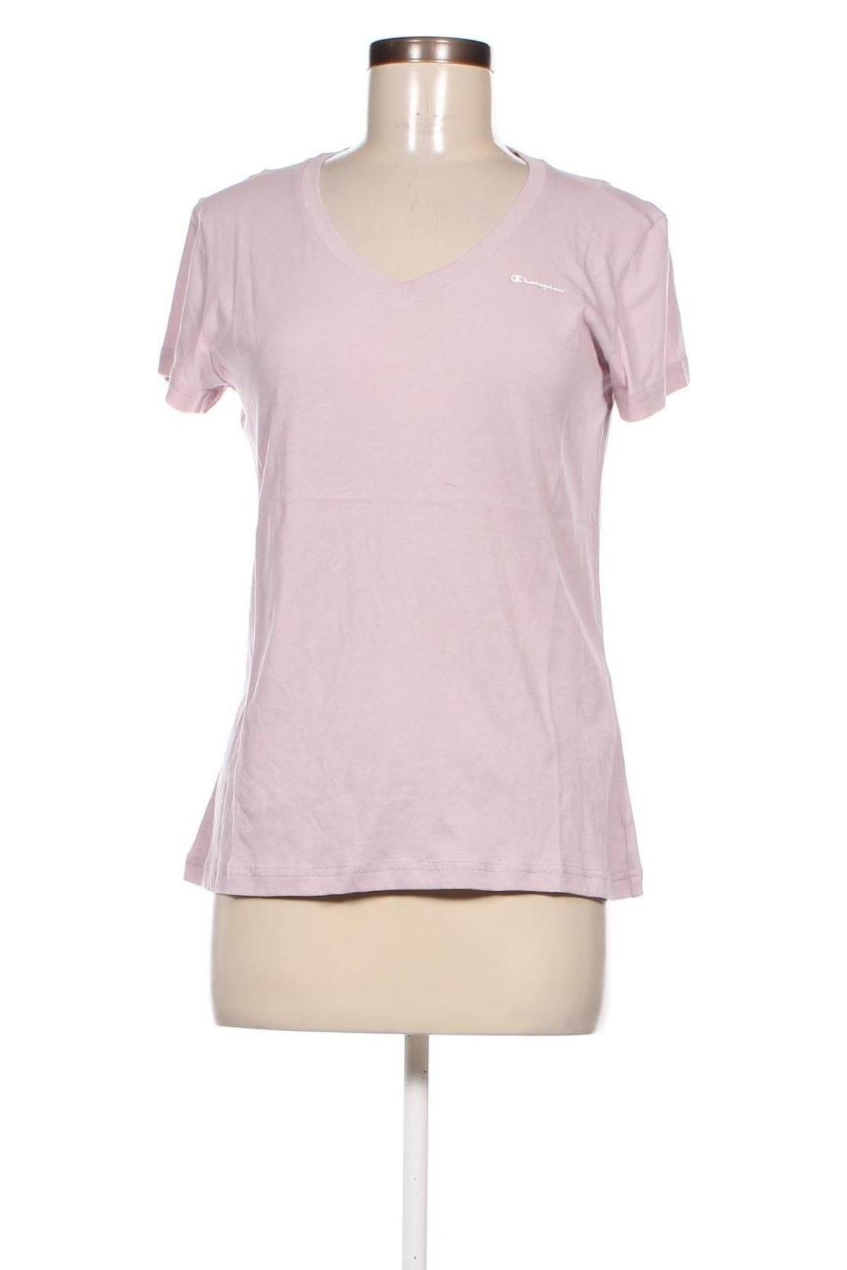 Damen T-Shirt Champion, Größe M, Farbe Aschrosa, Preis 18,56 €