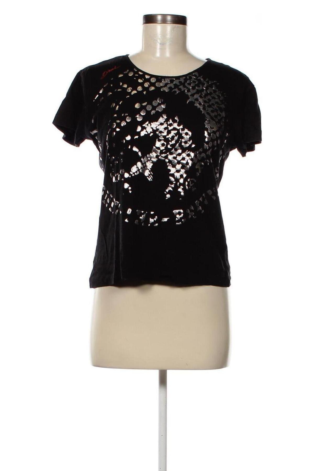 Damen T-Shirt Diesel, Größe XL, Farbe Schwarz, Preis 24,50 €