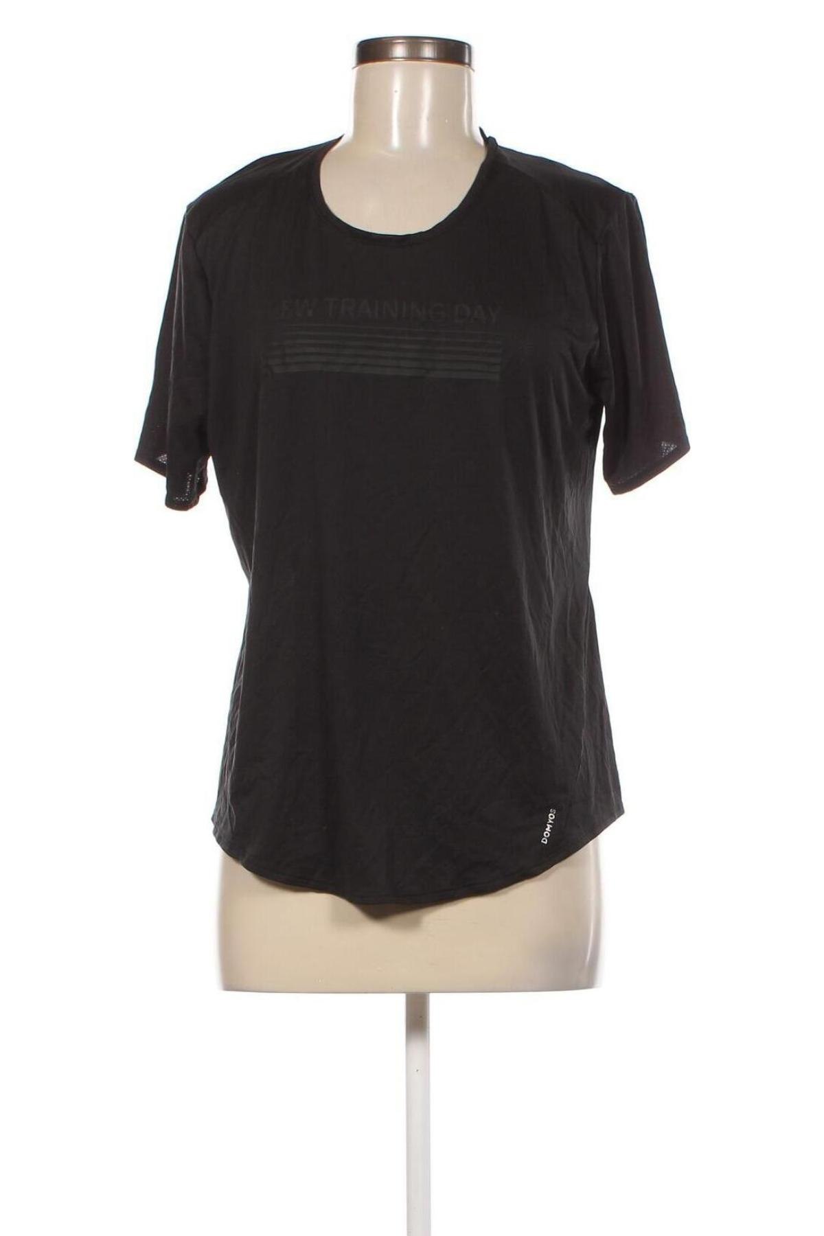 Damen T-Shirt Domyos, Größe M, Farbe Schwarz, Preis € 9,05