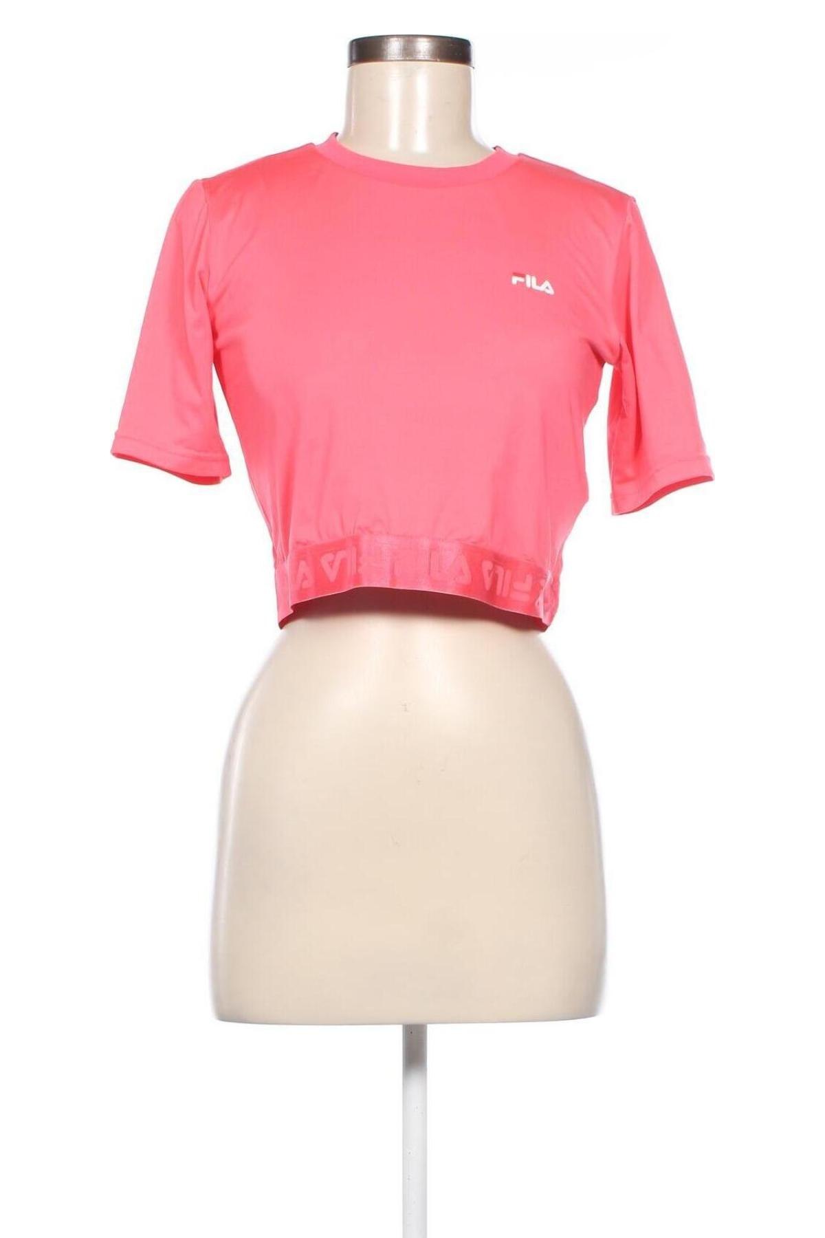 Γυναικείο t-shirt FILA, Μέγεθος L, Χρώμα Κόκκινο, Τιμή 19,18 €