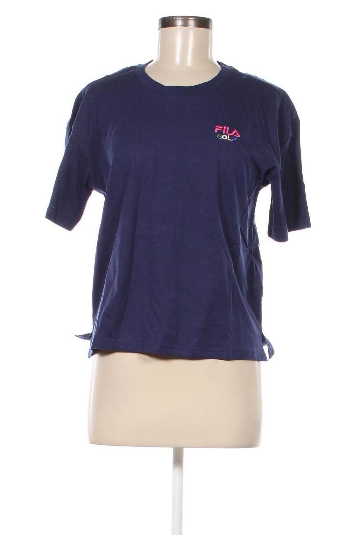 Γυναικείο t-shirt FILA, Μέγεθος S, Χρώμα Μπλέ, Τιμή 15,98 €