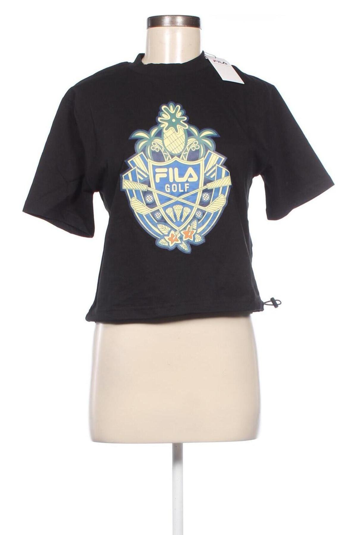 Γυναικείο t-shirt FILA, Μέγεθος XS, Χρώμα Μαύρο, Τιμή 15,98 €