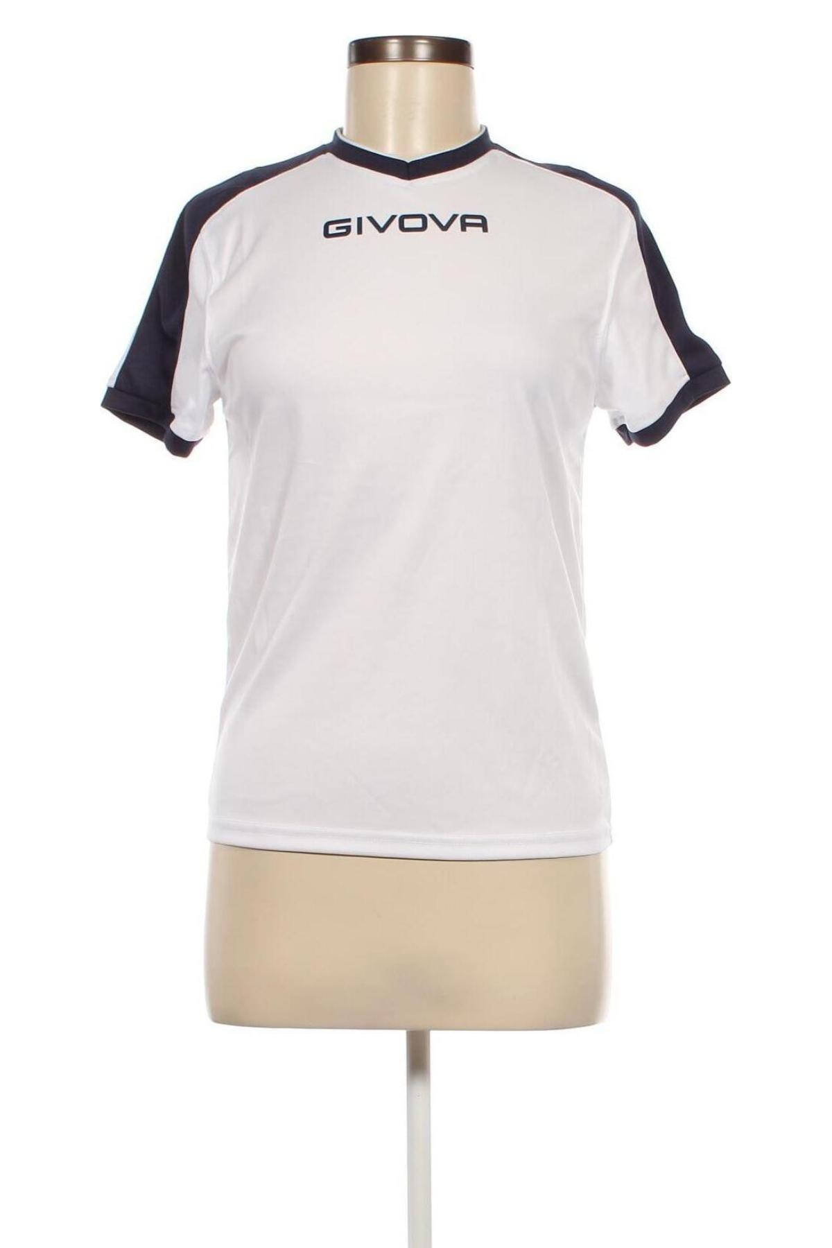 Γυναικείο t-shirt Givova, Μέγεθος XS, Χρώμα Λευκό, Τιμή 5,30 €