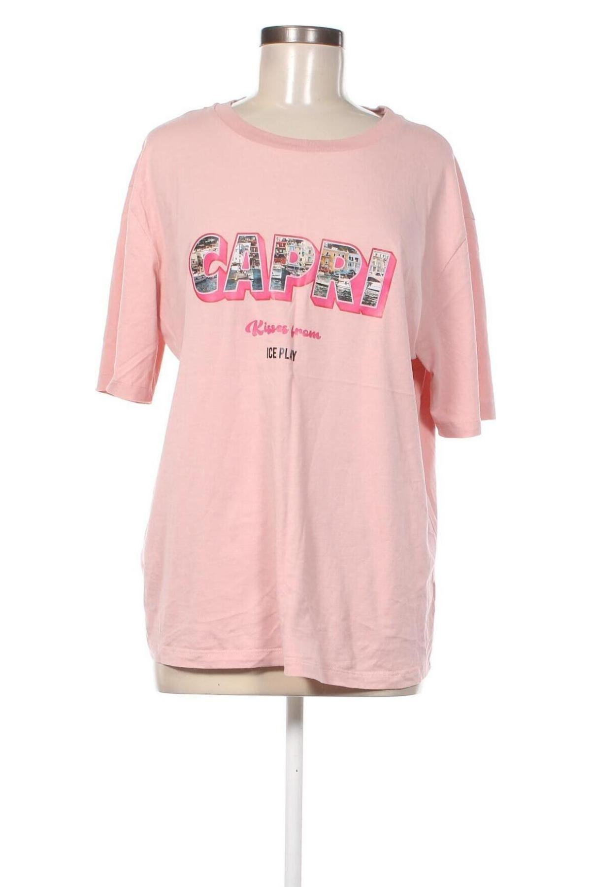 Damen T-Shirt ICE PLAY, Größe XXL, Farbe Rosa, Preis 34,78 €