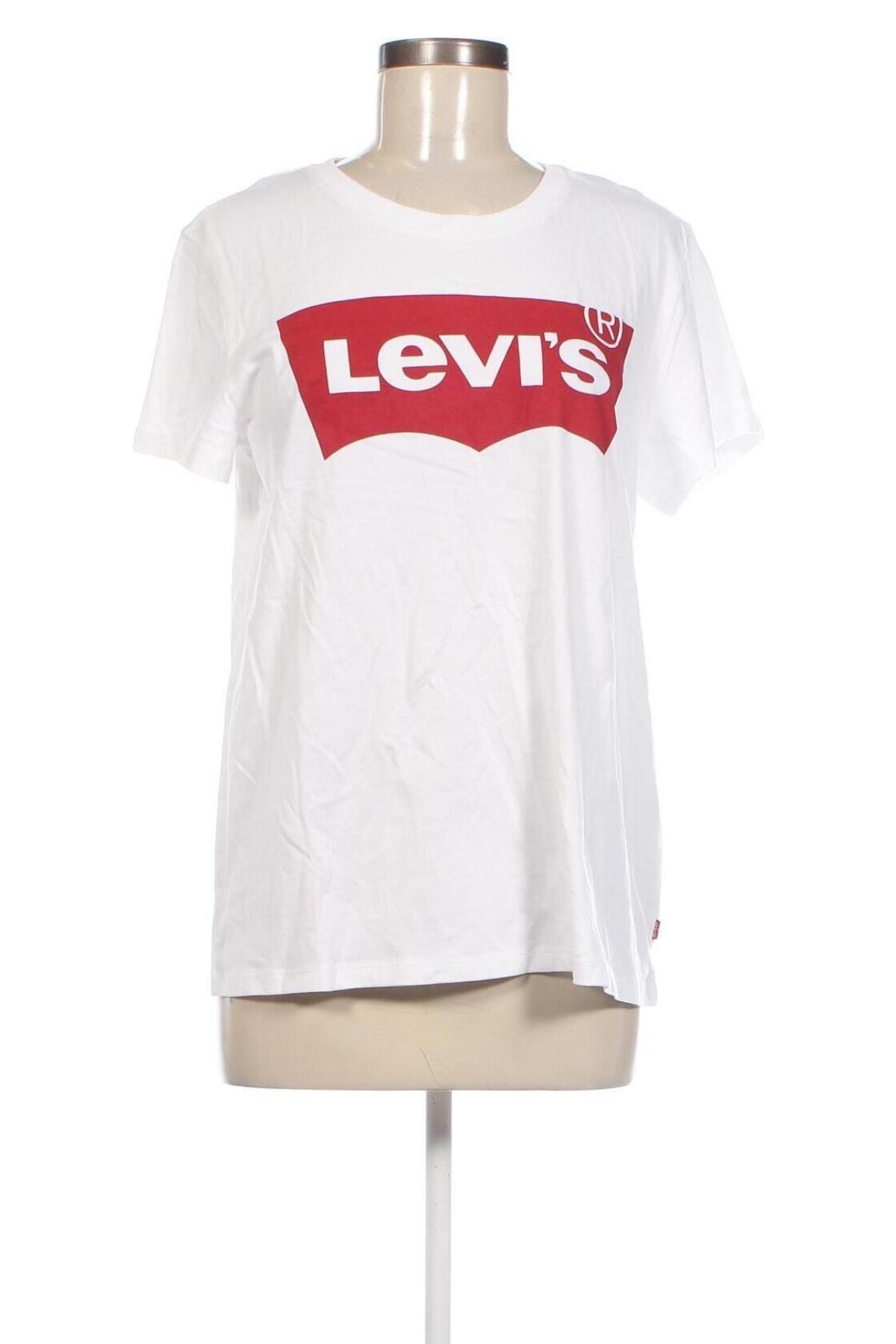 Női póló Levi's, Méret L, Szín Fehér, Ár 8 558 Ft