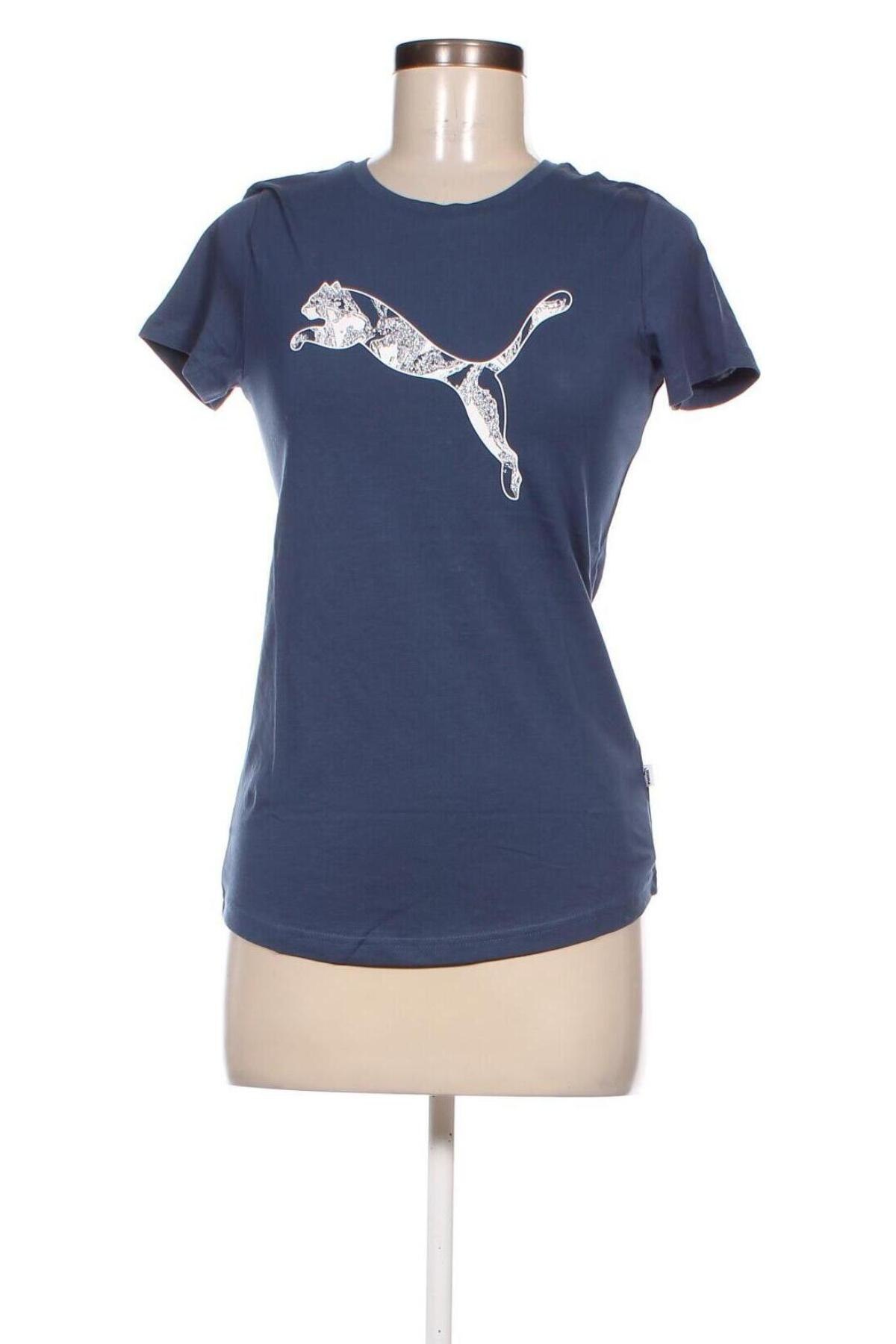 Damen T-Shirt PUMA, Größe XS, Farbe Blau, Preis € 19,18