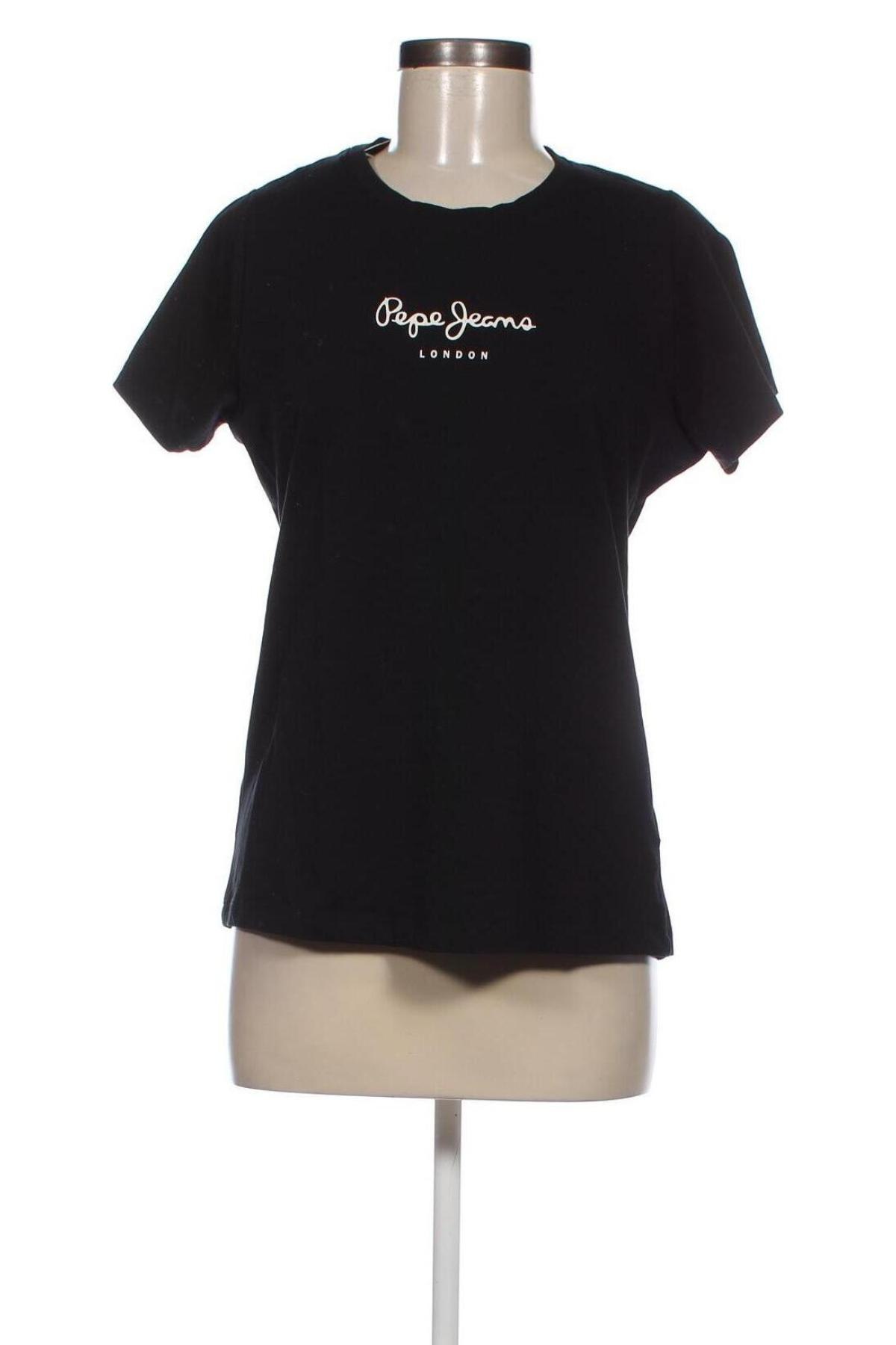 Damen T-Shirt Pepe Jeans, Größe XL, Farbe Schwarz, Preis € 27,17